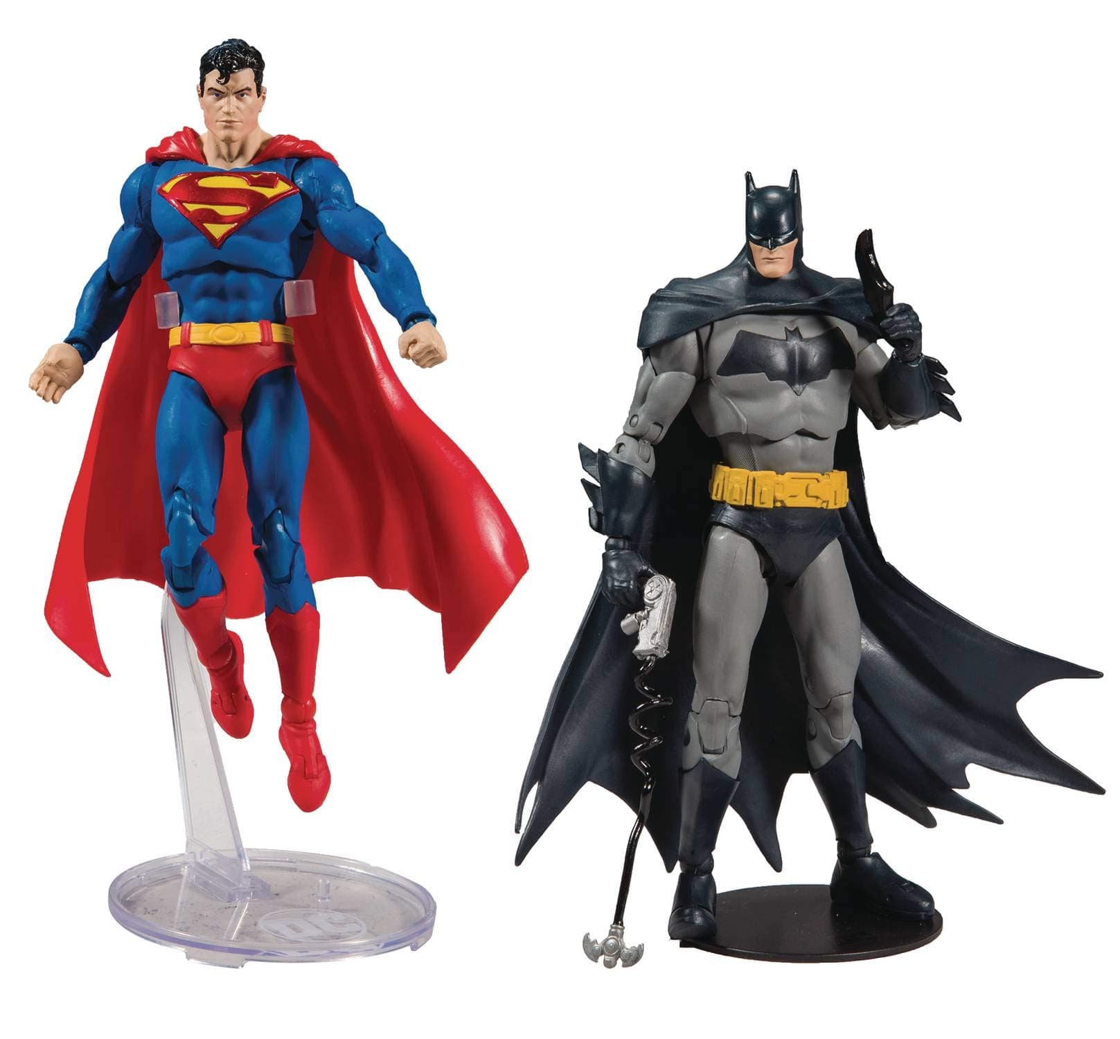 Animated DC Batman Superman Wave 1 7-Inch Action Figures Set