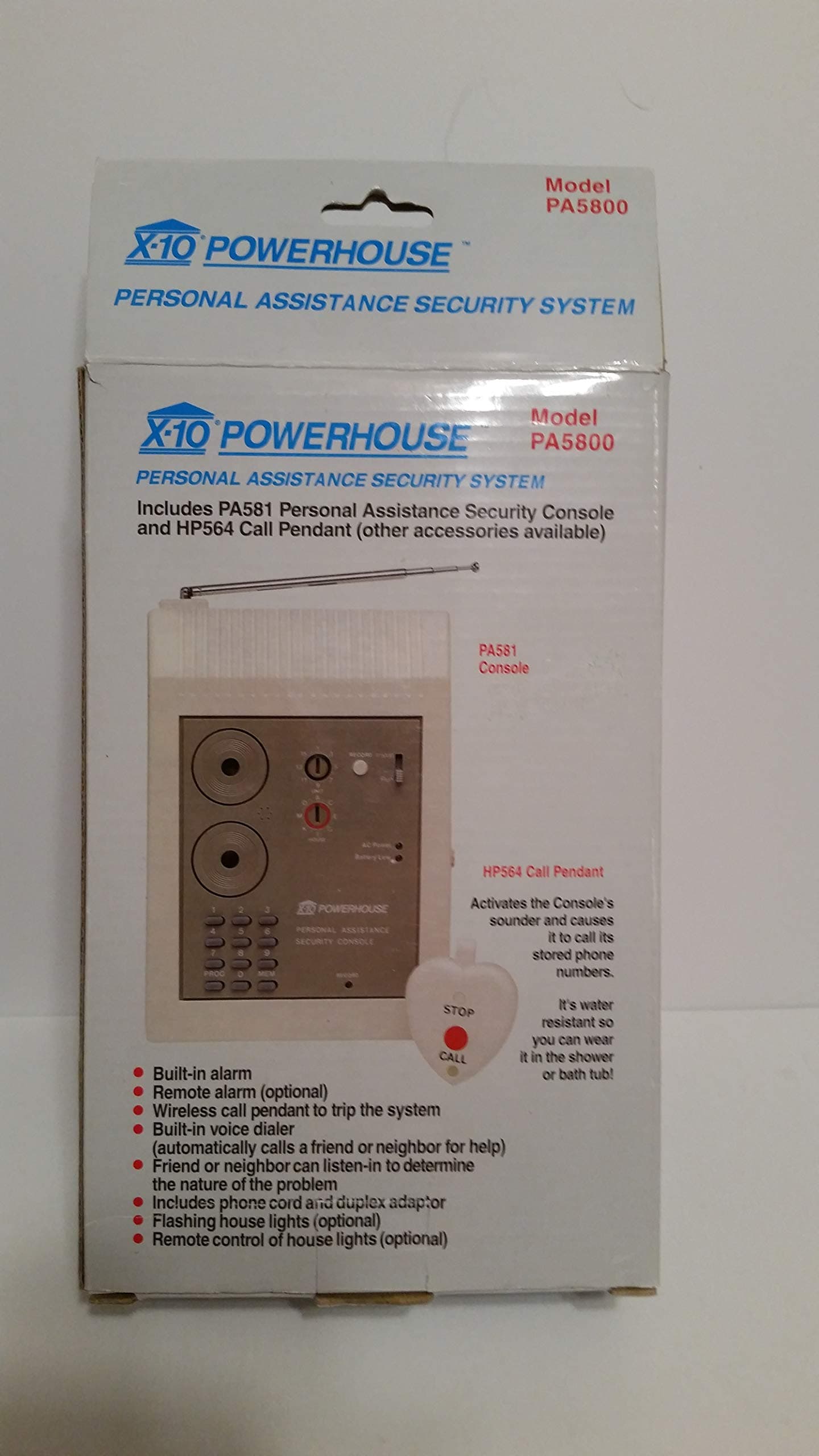 PA5800 PERSONAL ASSISTANCE SYSTEM WITH PENDANT X10PRO