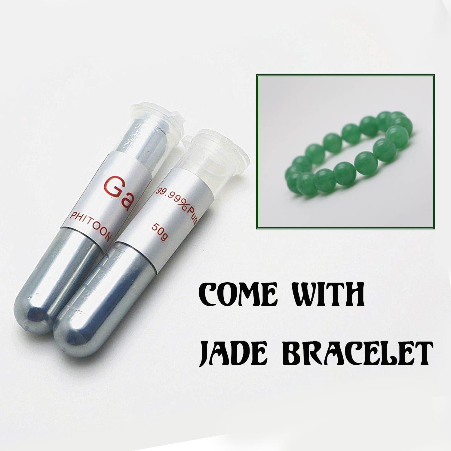 Gallium 99.99% Pure 100 Grams Present 1 Piece Bracelet- Phitoon