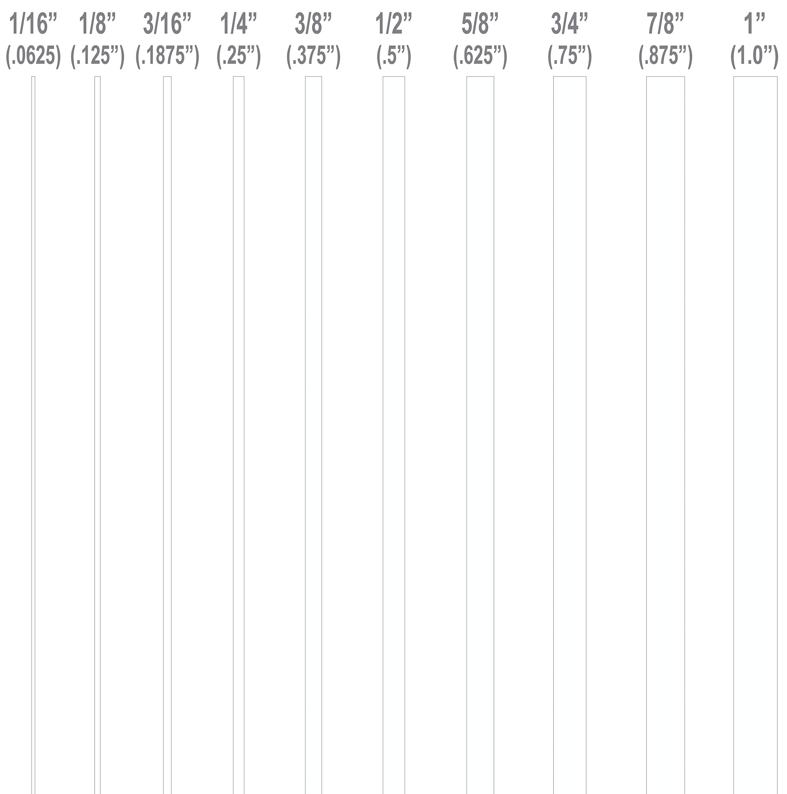 1060 Graphics 1/2" Wide Pinstripes (White) Custom Vinyl Pinstriping Tape Decals