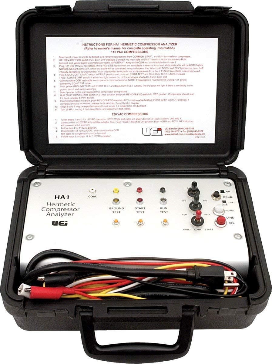 UEi Test Instruments Ha1 Hermetic Compressor Analyzer (Pack of 3)