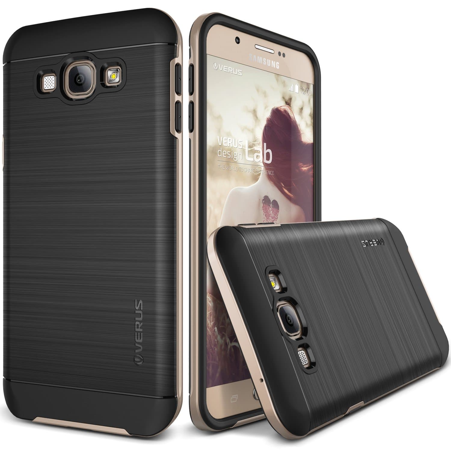 Galaxy A8 Case, Verus [High Pro Shield][Shine Gold] - [Military Grade Protection][Slim Fit] For Samsung Galaxy A8 SM-A8000