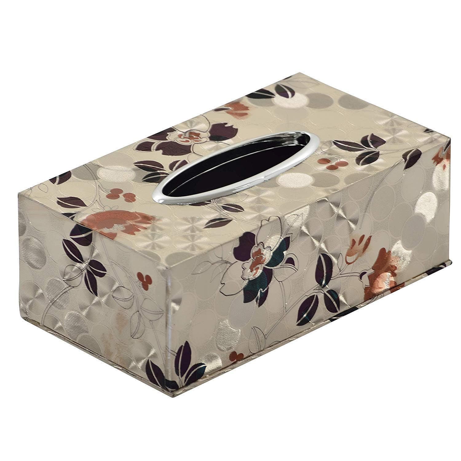 DOPLY Attractive Tissue Box Holder, Rectangular Napkin Holder, Facial Tissue Holder with Magnetic Bottom for Home Office Car (Multi)