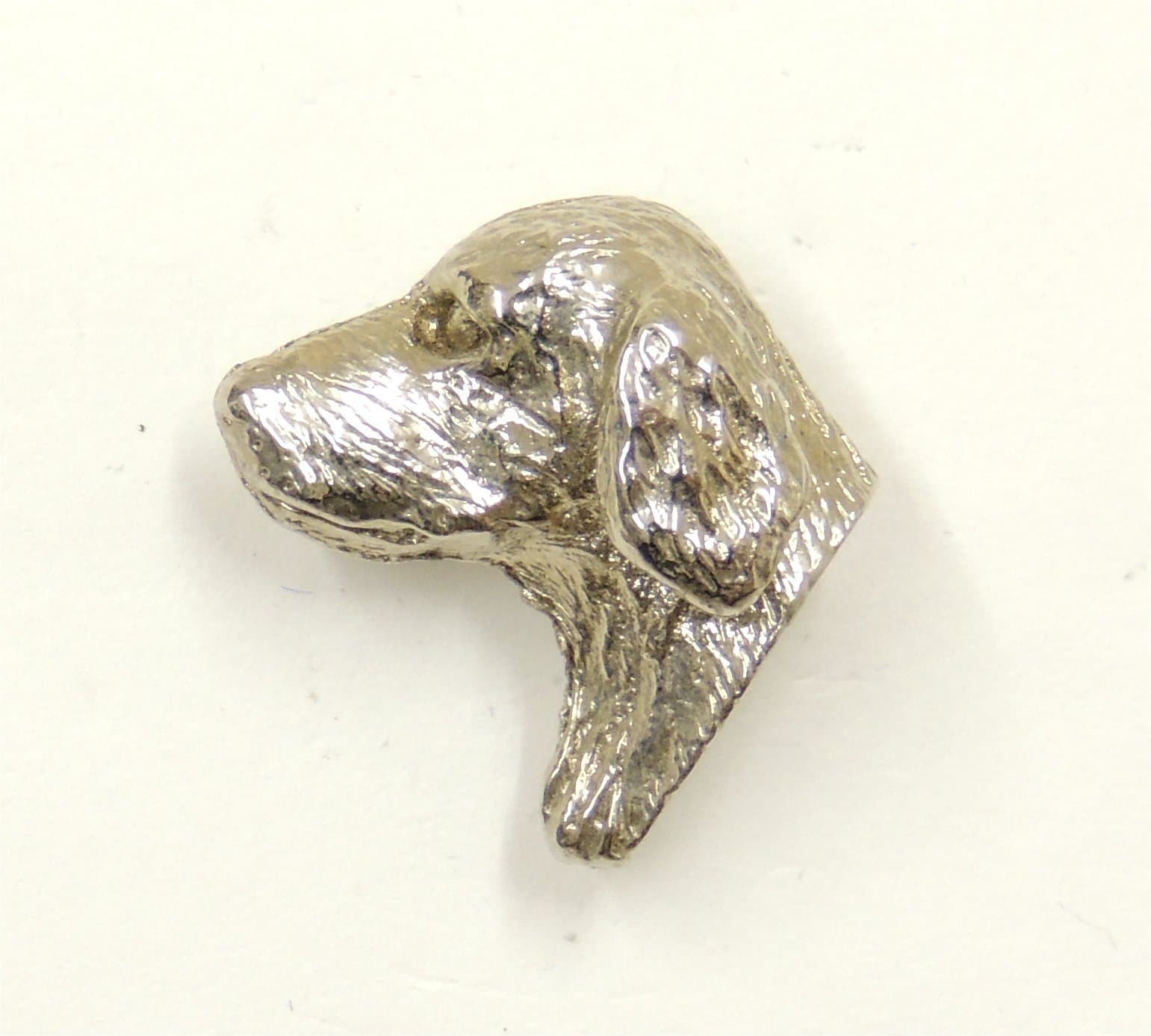 Welsh Springer Spaniel Lapel Pin Brooch Silver Finish