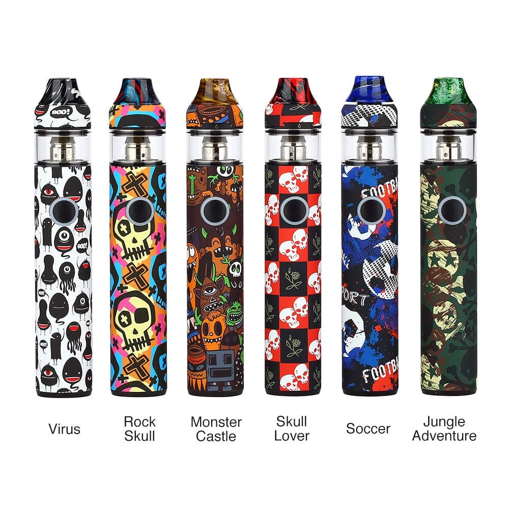 OBS KFB2 Kit 1500mAh Battery with 2X Spare Coils 1x Extra O-Ring No Nicotine TPD Compliant (Jungle Adventure)