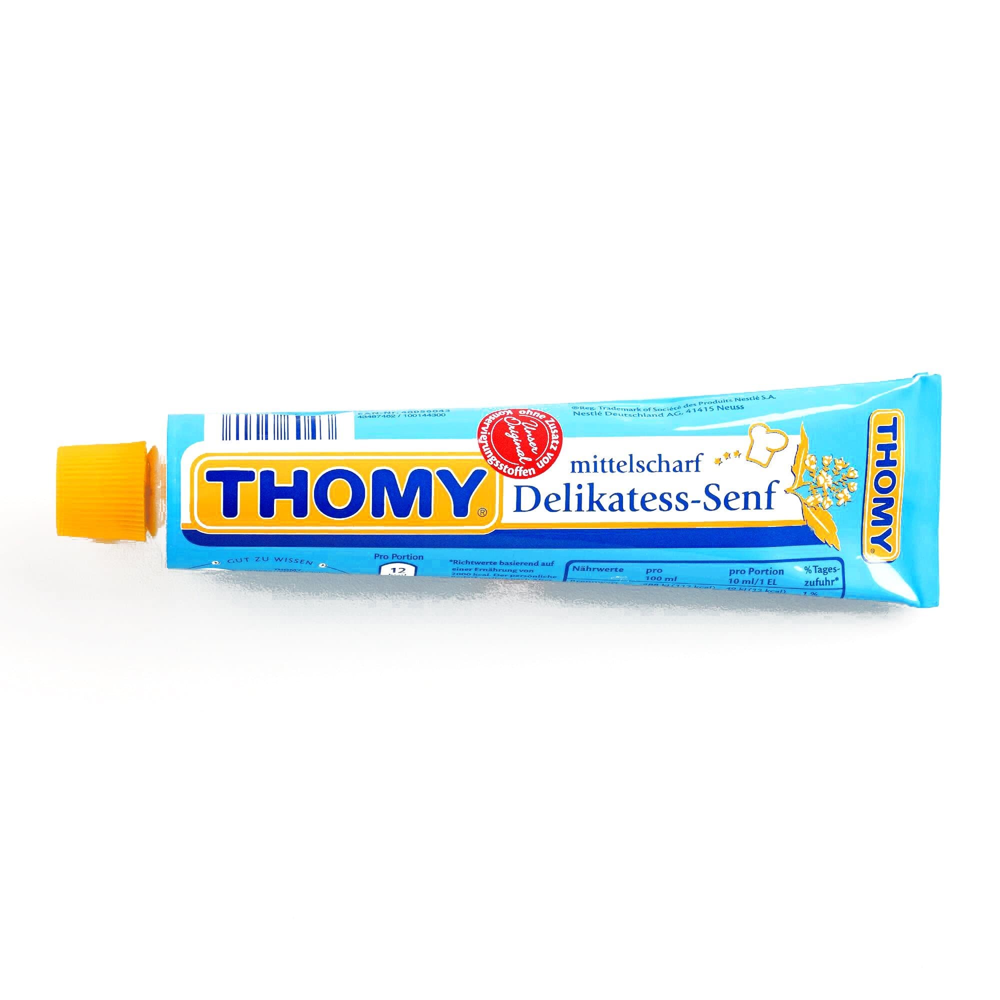 Thomy Mustard Tube 3.4 oz each (1 Item Per Order)