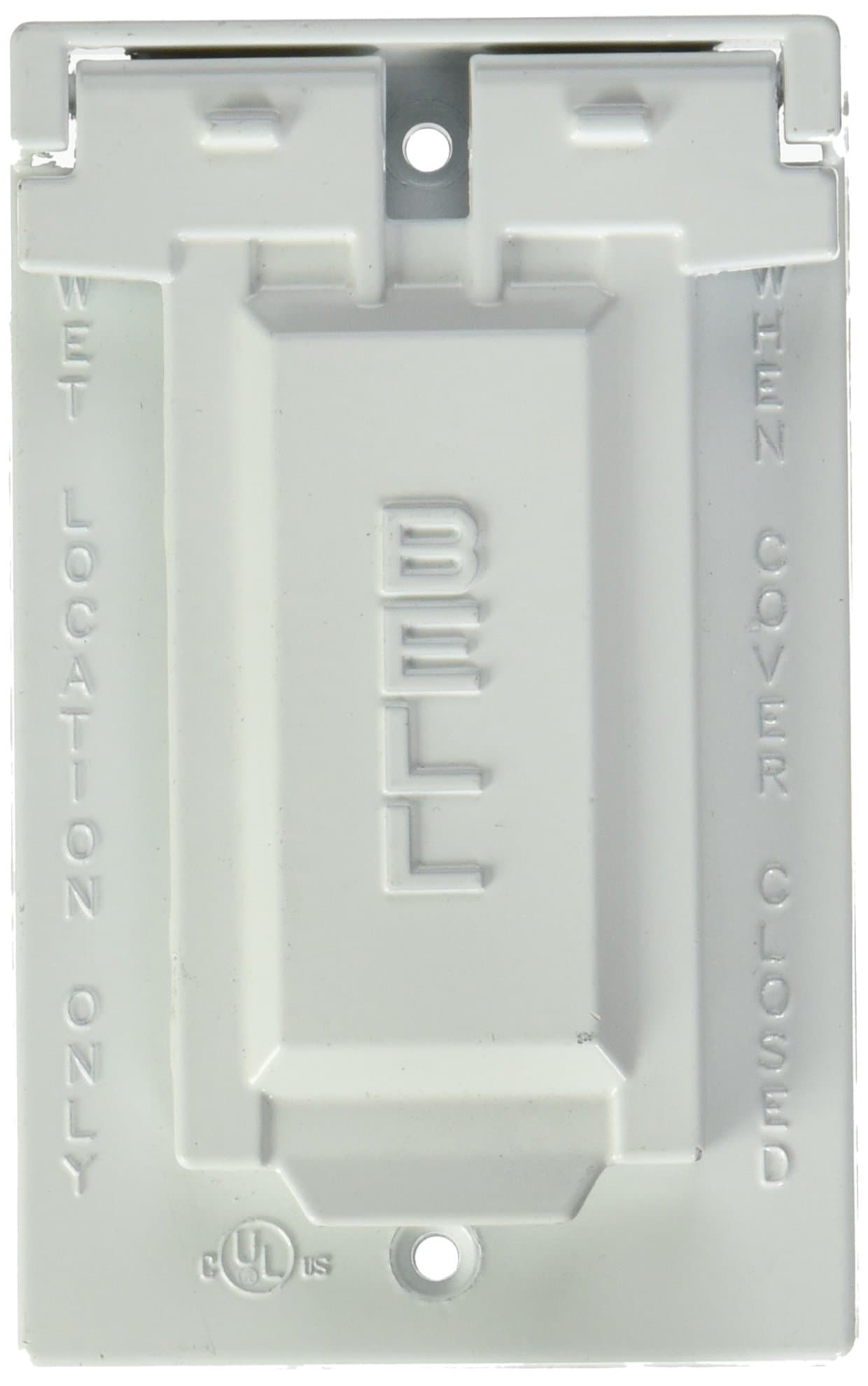 Hubbell-Bell 5103-1 GFCI Weatherproof Single Gang Vertical Device Mount Cover