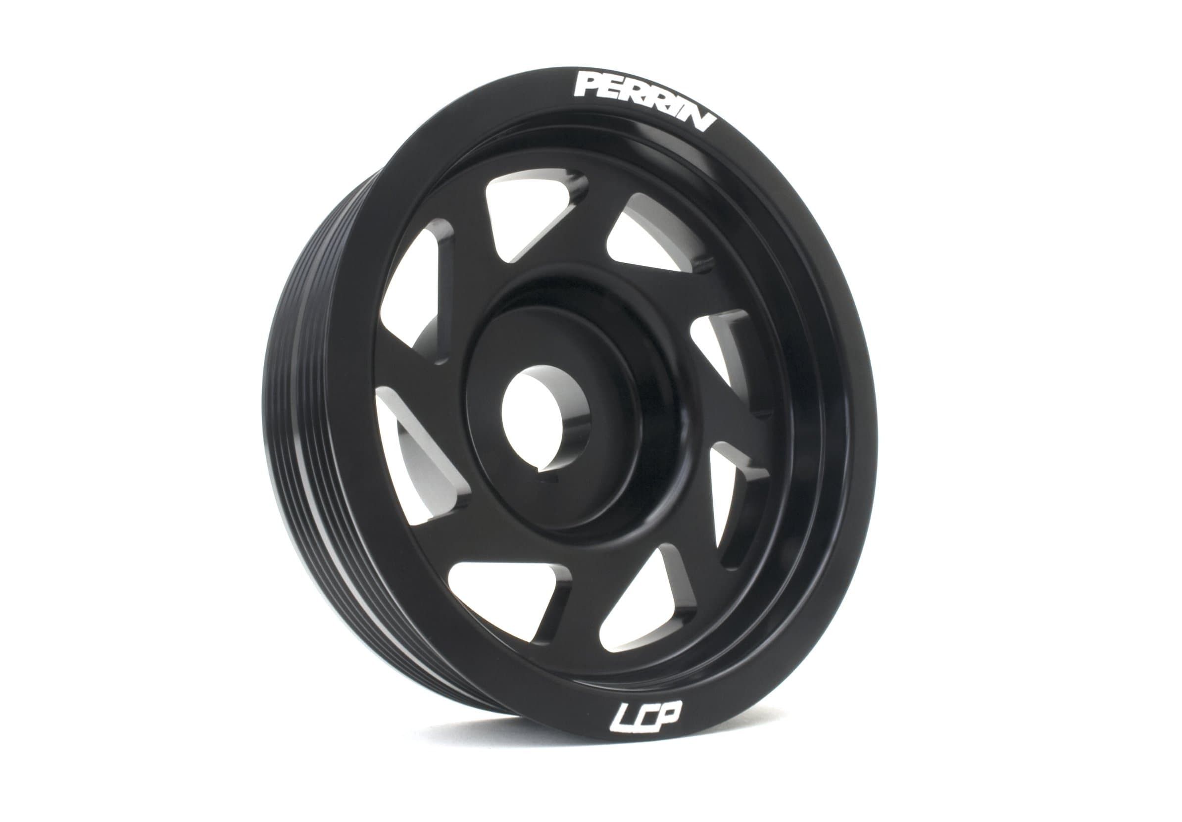 Perrin Performance PSP-ENG-100BK Black Crank Pulley (93 ImpresaWrx/Sti), 1 Pack