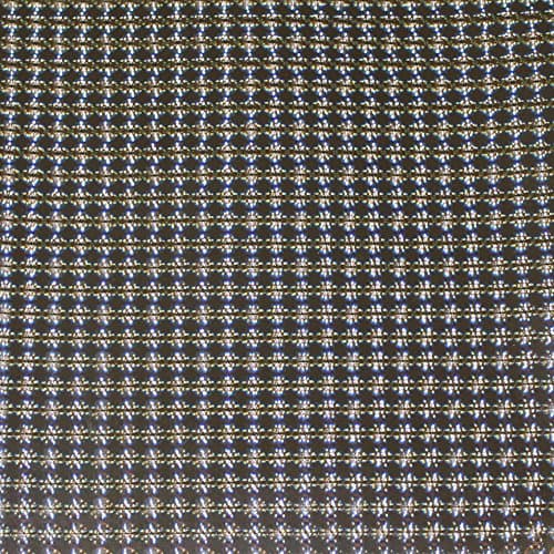 LVG InterCal Specialty Films - 12" x 4ft - Silver Holographic Bubbles - Peel and Stick Cutting Film with Removable Backing Paper - 74 Variations to Choose From