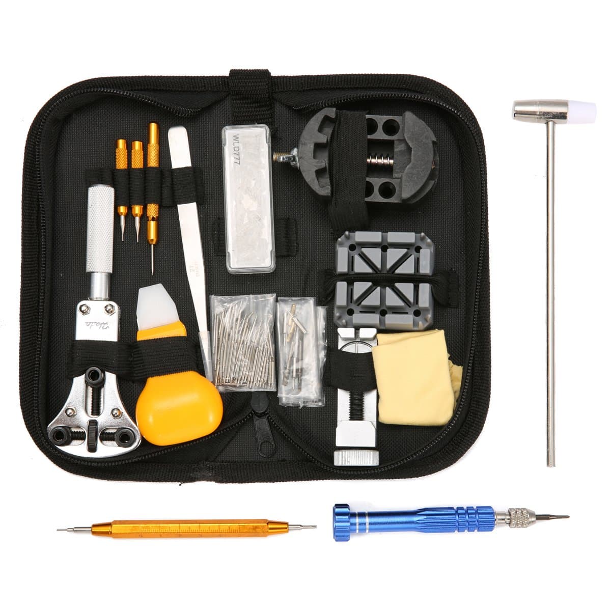 Vivona Hand Tools - 147pcs Professional Watch Repair Tool Kit Watchmaker Case Opener Link Remover