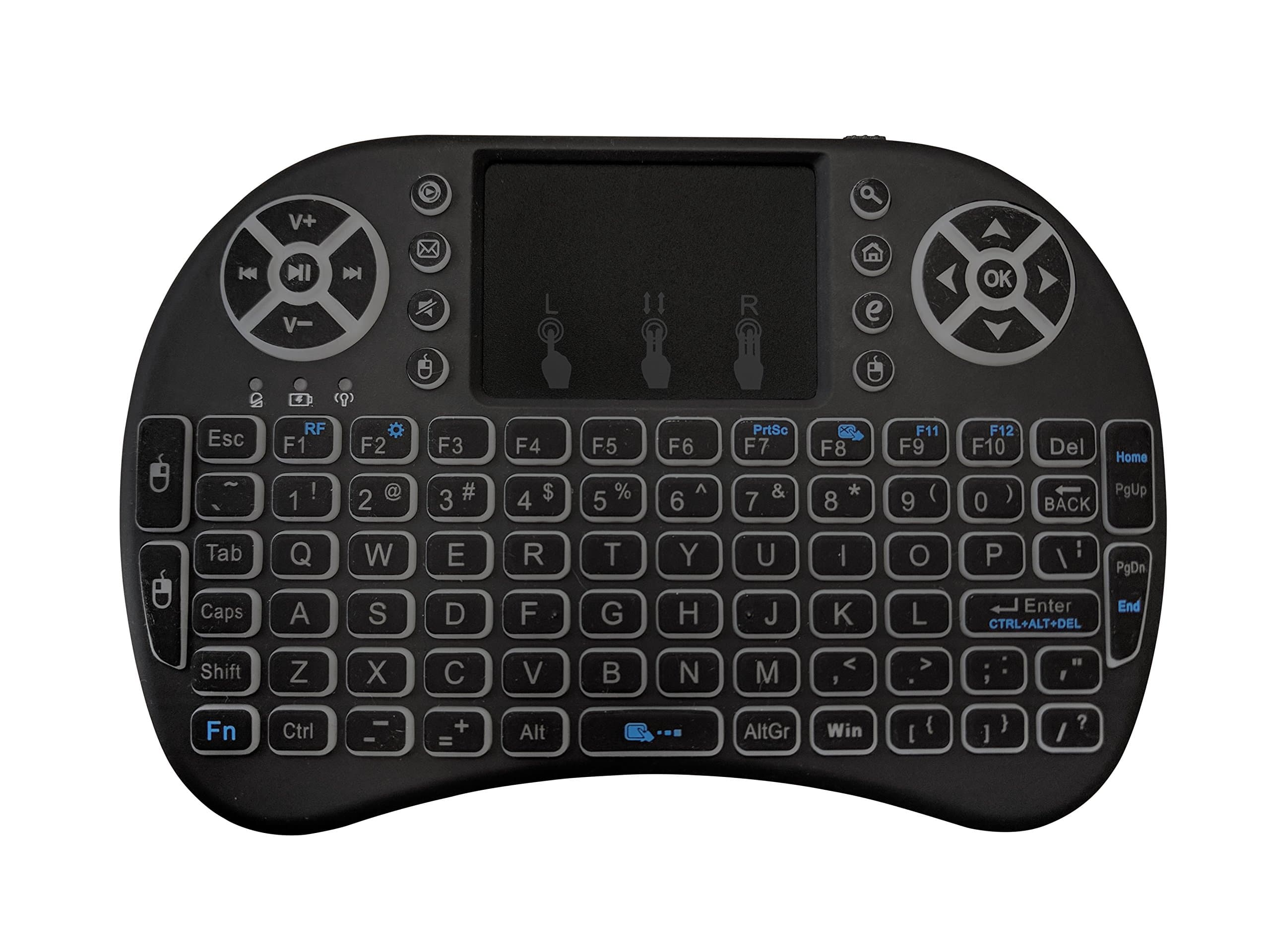 OEM (US Version) FMKRFL1-US29 2.4 G Mini Portable Wireless Keyboard, Black