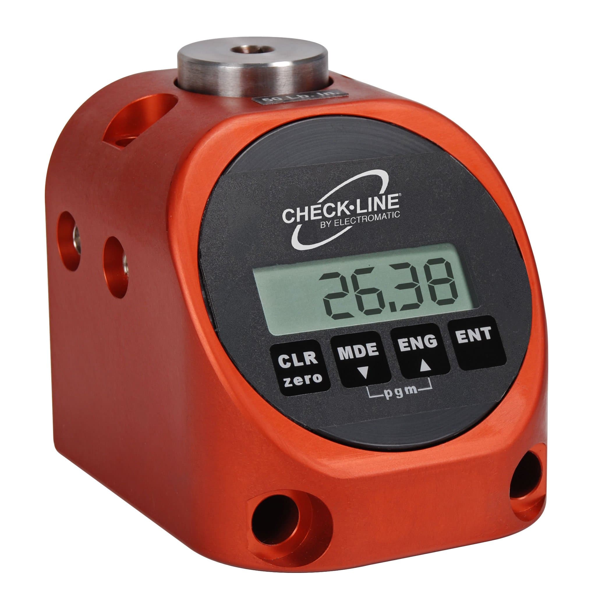 Checkline TT-QC-10i-1/4 Digital Torque Tool Tester for Quick Tool Verification, Range: 1.0 - 10 Lb-in, Drive Size: 1/4"