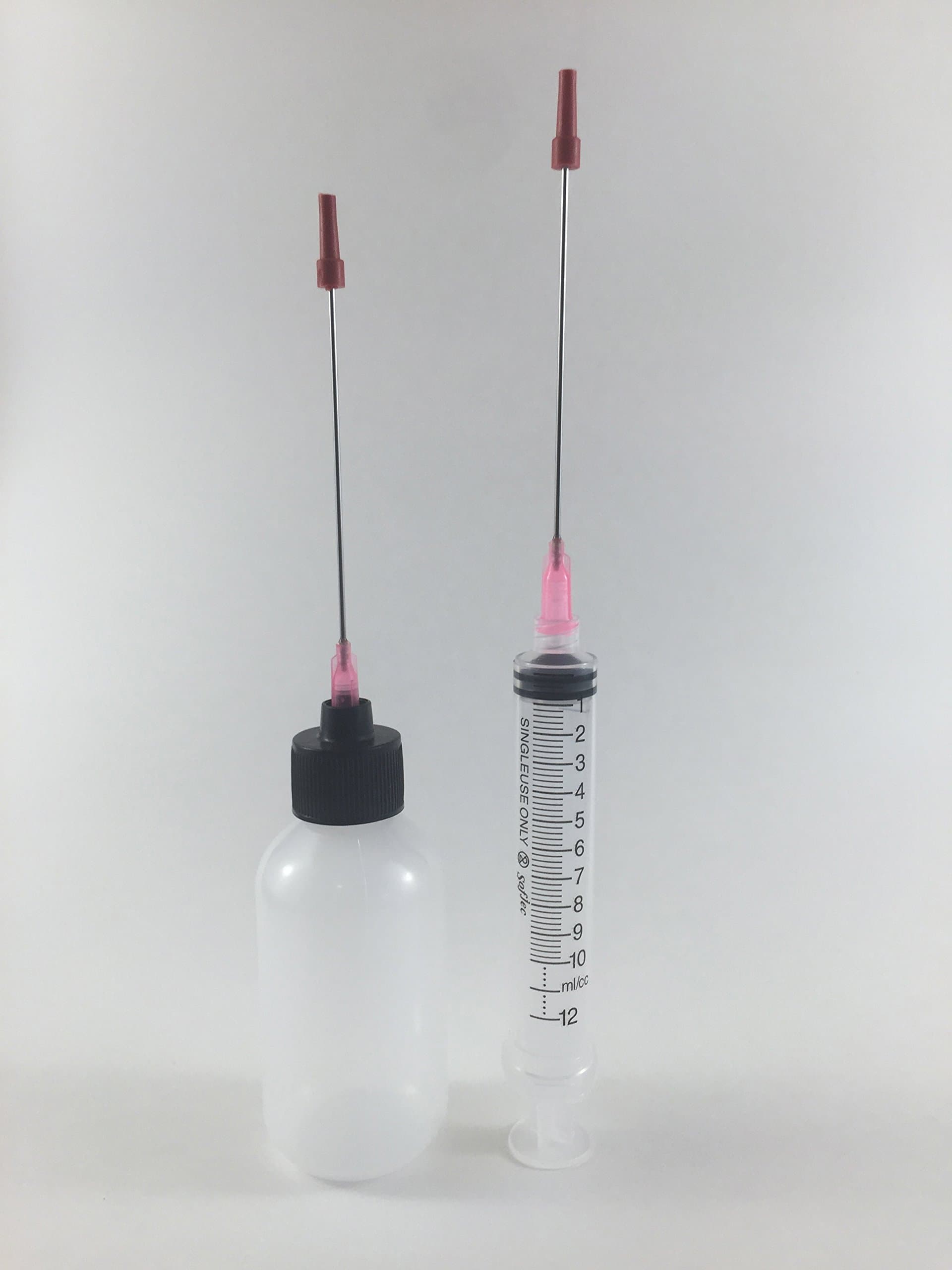 Plastic Squeeze Bottle 2oz, and 10ML All with 3 inch Stainless Applicators