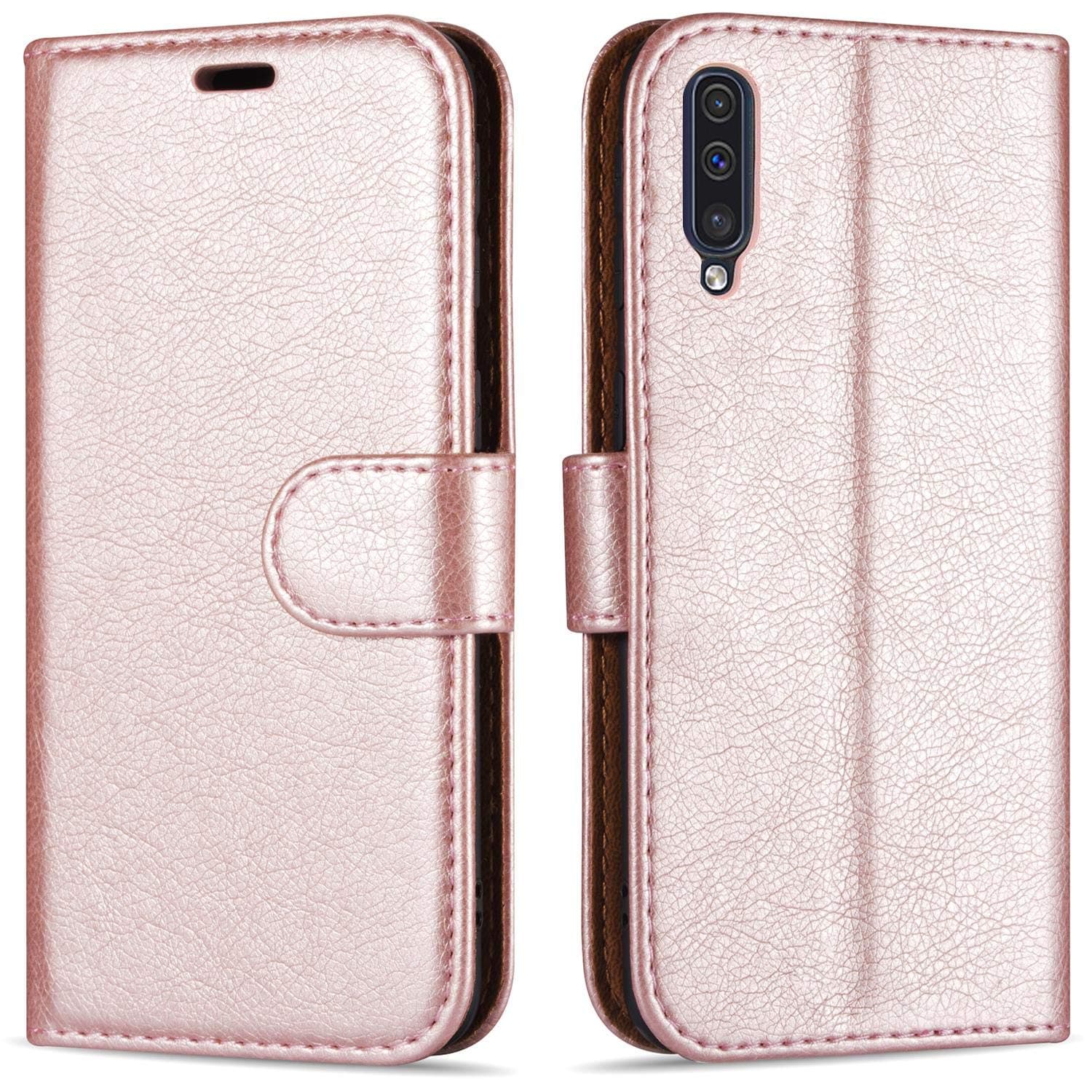 Case Collection Premium Leather Folio Cover for Samsung Galaxy A70 Case (6.7") Magnetic Closure Full Protection Book…