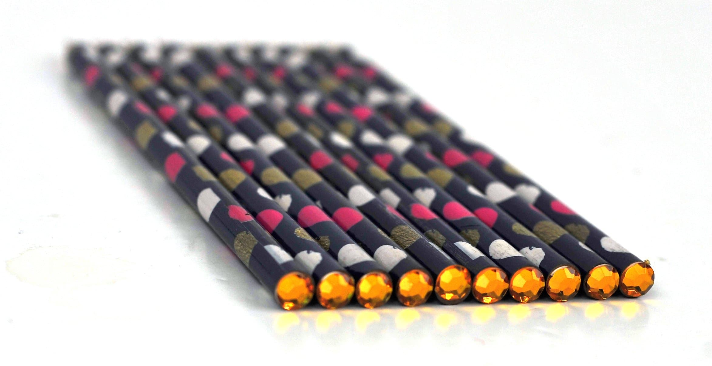 iCompact - Gem HB Pencils Creative Big Diamond Crystal - 10pcs