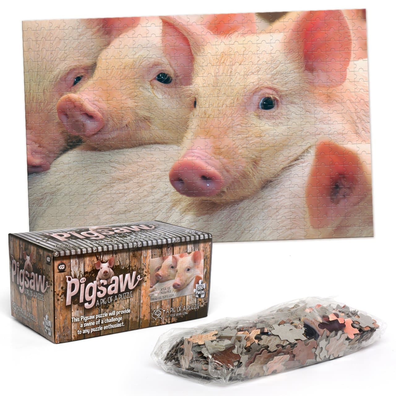 IGGI Pigsaw Jigsaw Puzzle (550 Pieces)