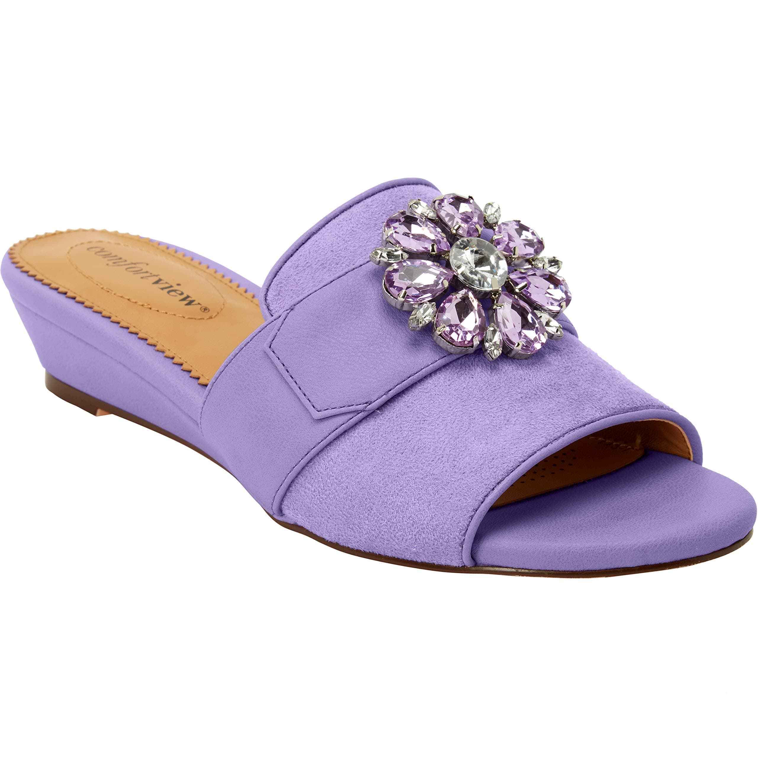 Comfortview Women's Wide Width The Alexa Slide