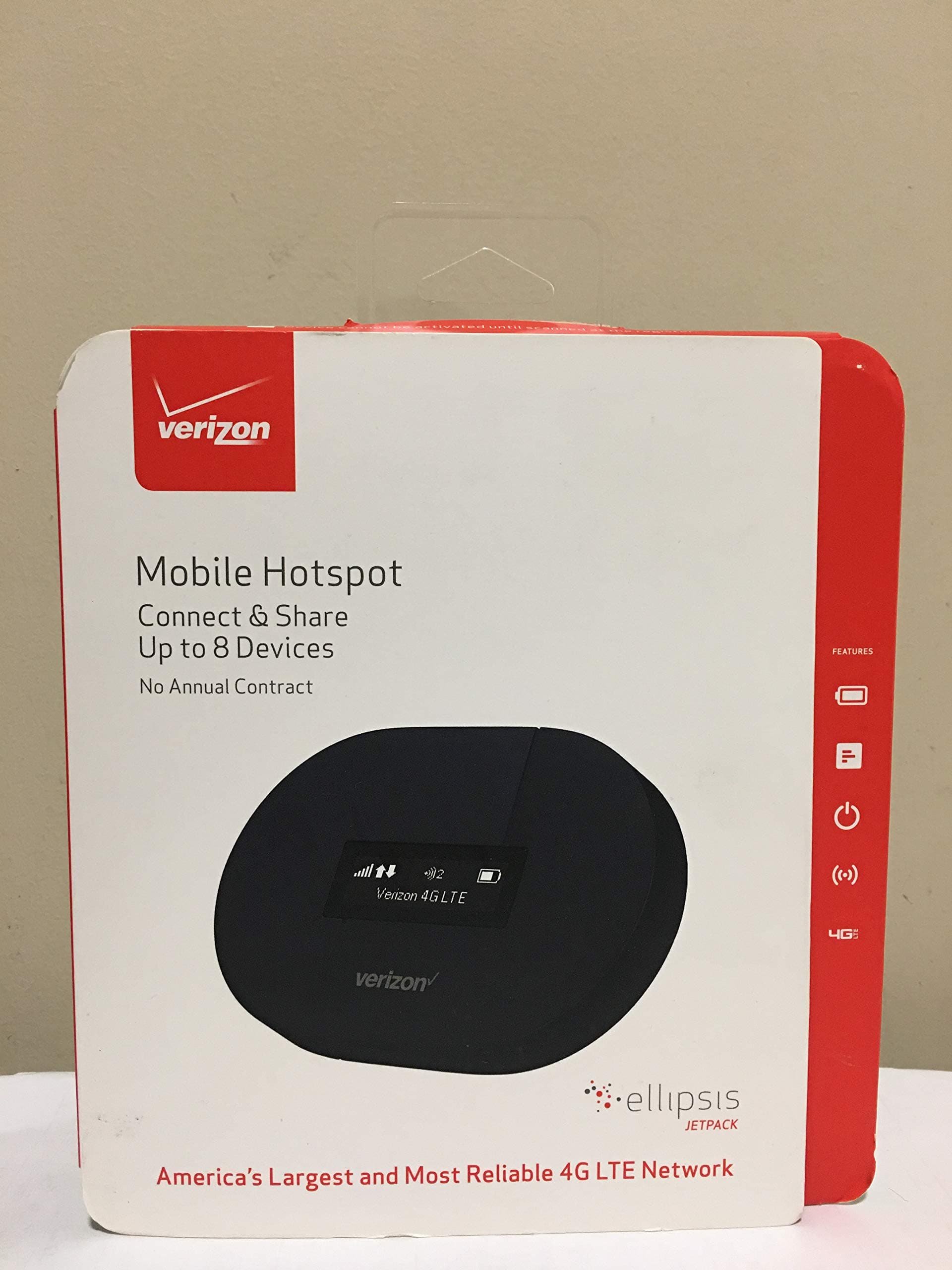 Verizon Ellipsis Jetpack 4G LTE Prepaid Mobile Hotspot