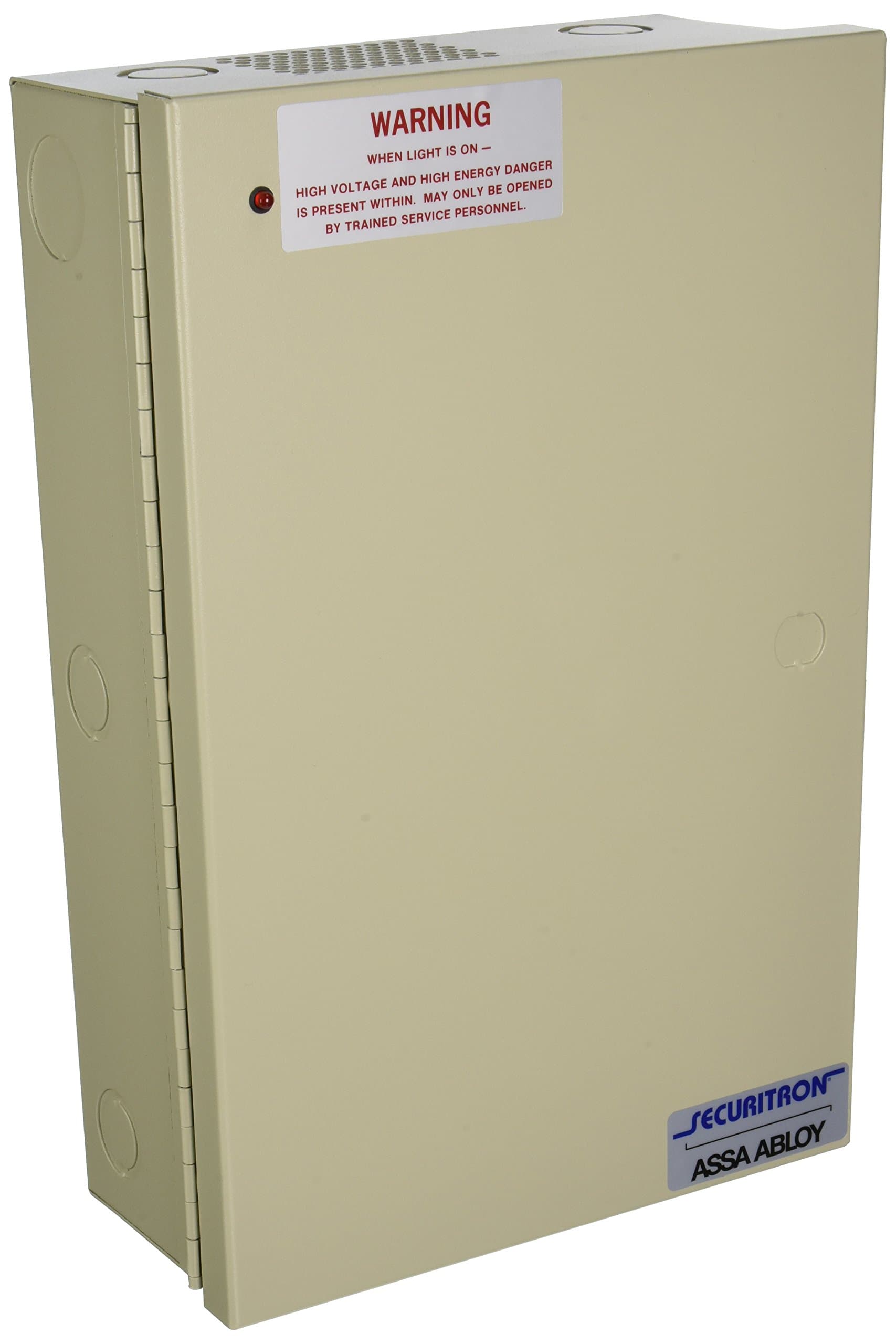 Securitron BPS-12-1 Power Supply 1 Amp 12Vdc, Satin Chrome