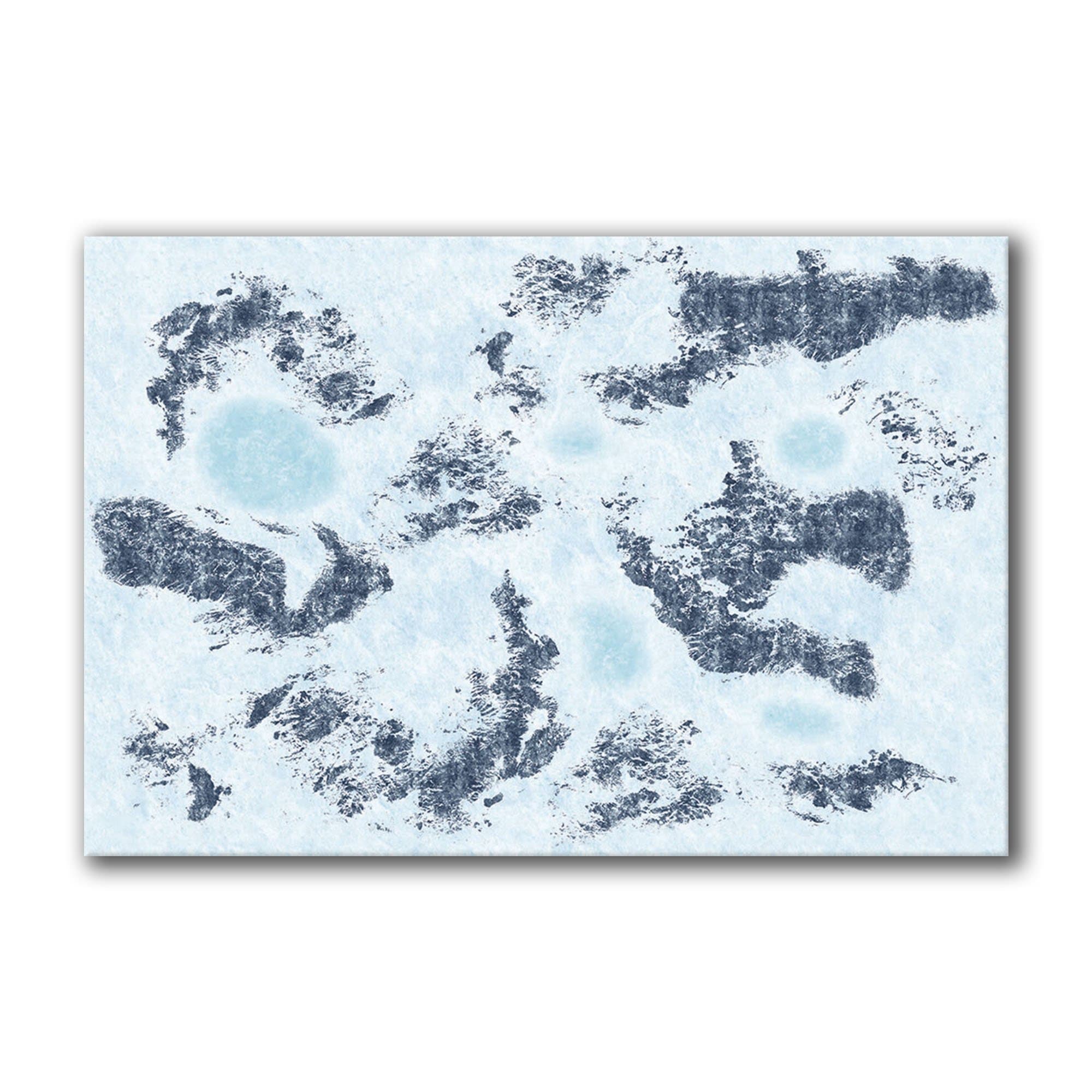 Frontline Gaming - FLG Mat - Snow 6x4' - Neoprene Wargaming Mat