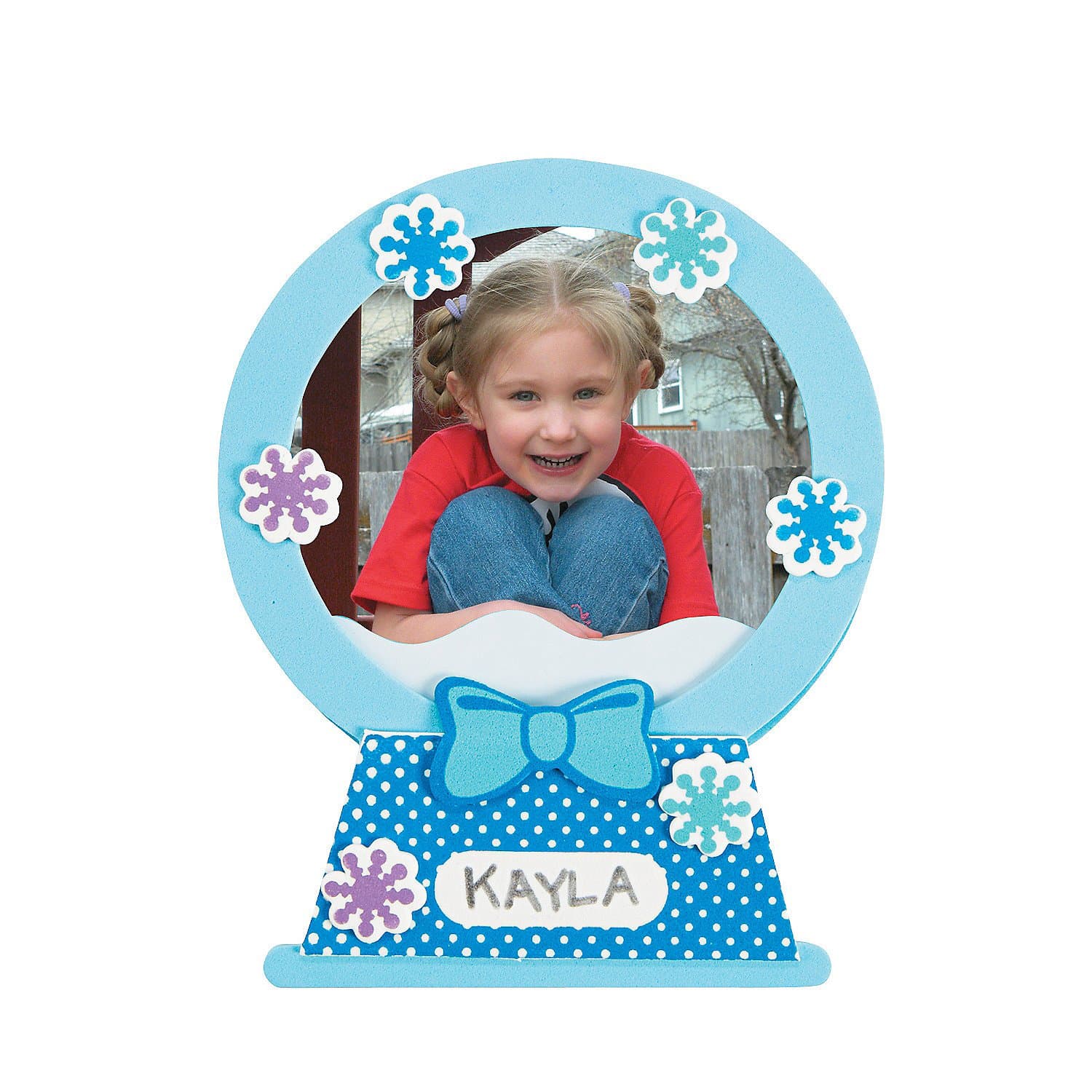 Snow Globe Picture Frame Christmas Craft Kit