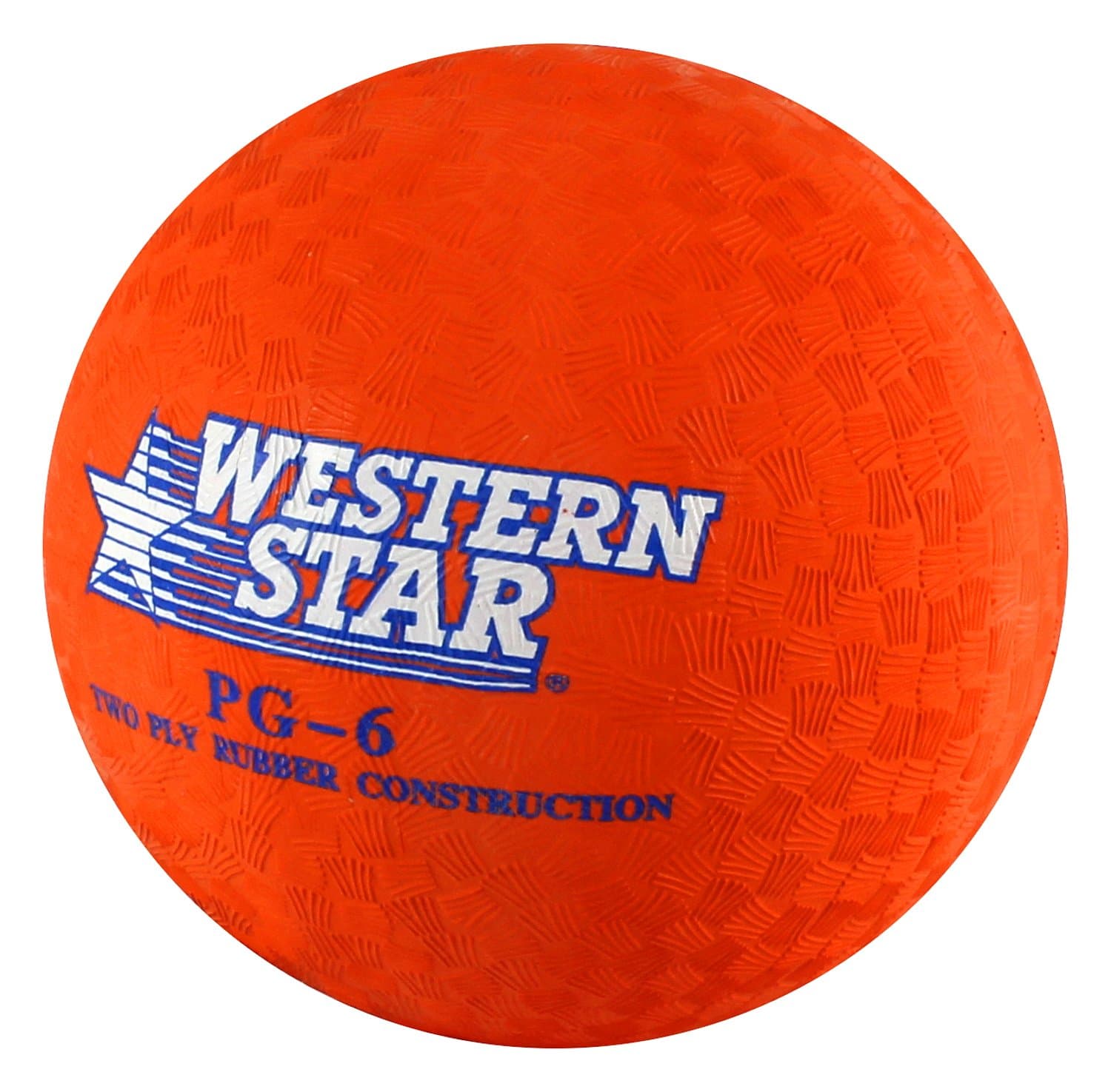 Western Star Playground Ball - Orange - PG-6