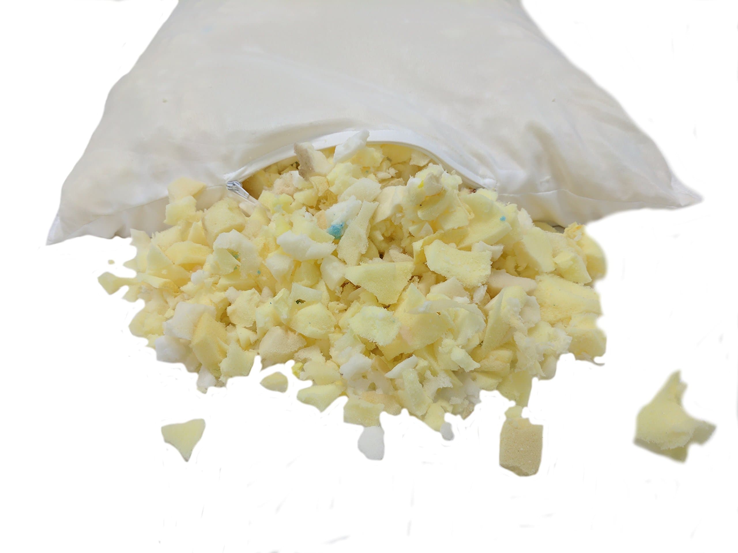 Loose Shredded Memory Foam (Refill for Pillows, Beanbag Chairs, Dog Beds, etc.) (9LB)