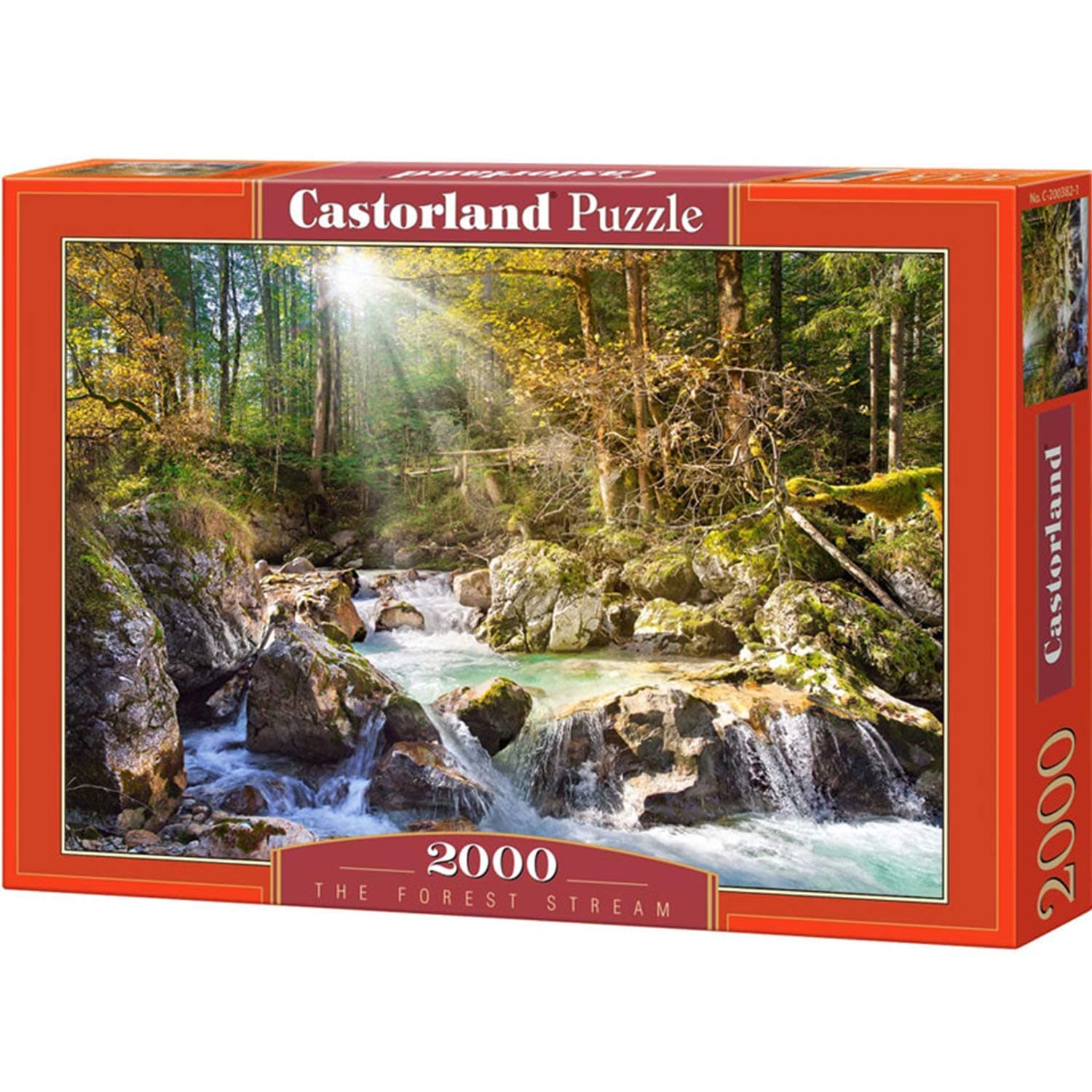 Jigsaw Puzzles for Adults - Nature Puzzles - 2000 Piece Puzzles - The Forest Stream - Difficult Family Puzzles - Landscape Puzzle - Nature Jigsaw Puzzle