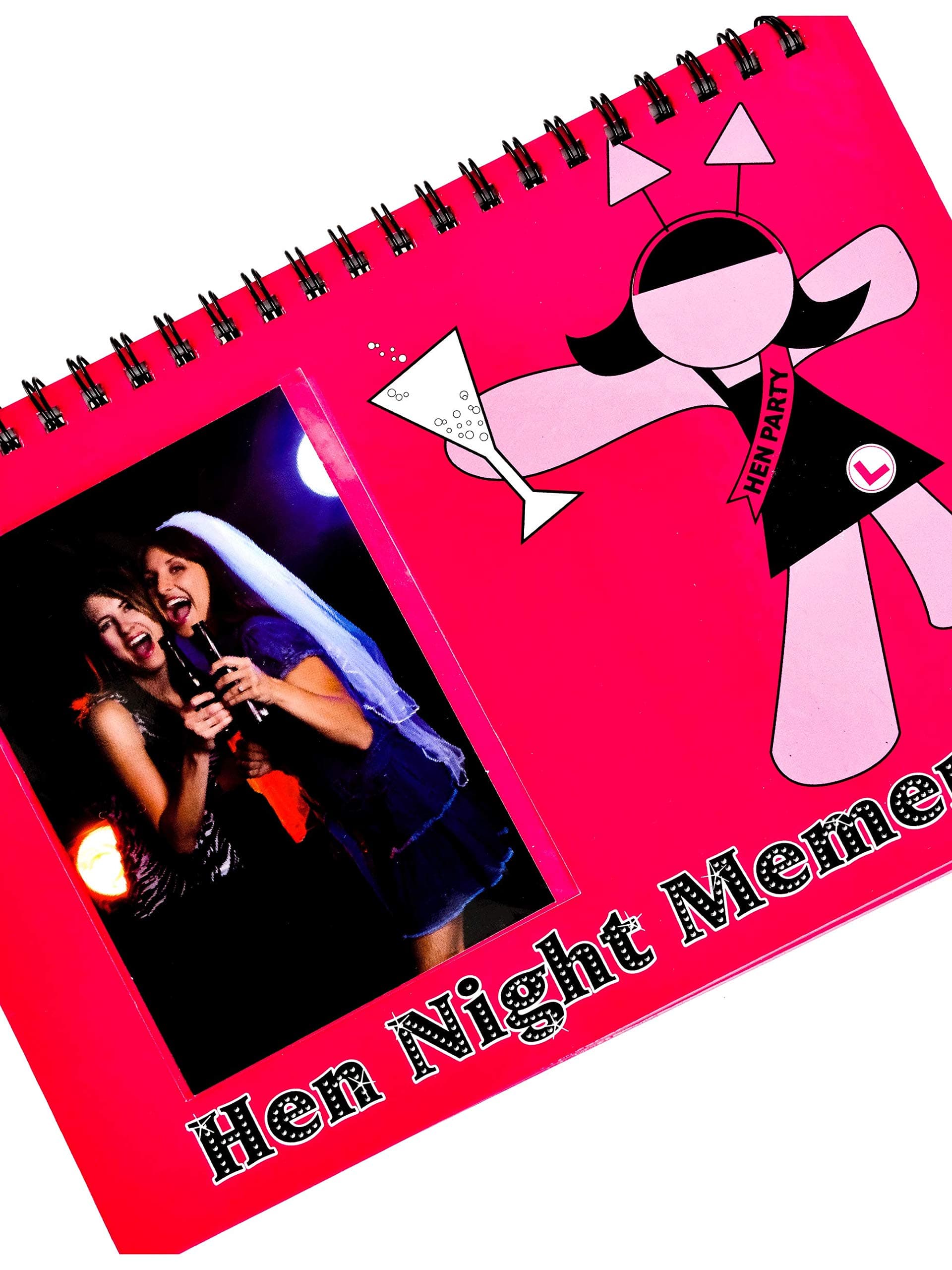 Alandra Hen Party Memento - Photo, Memory, Comments Book