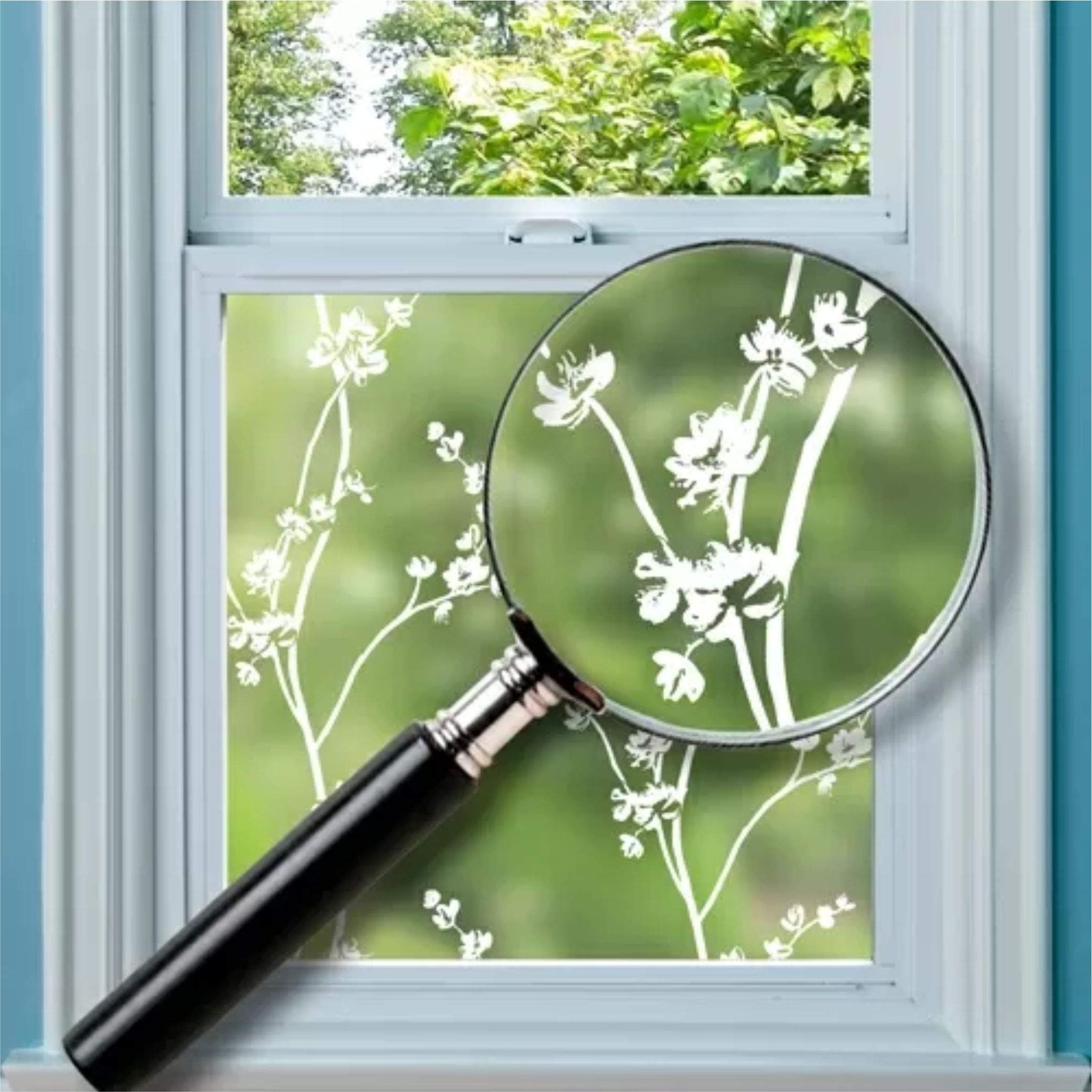 Purlfrost STATIC CLING Window Film 1m x 1.2m DESIGN KYOTO