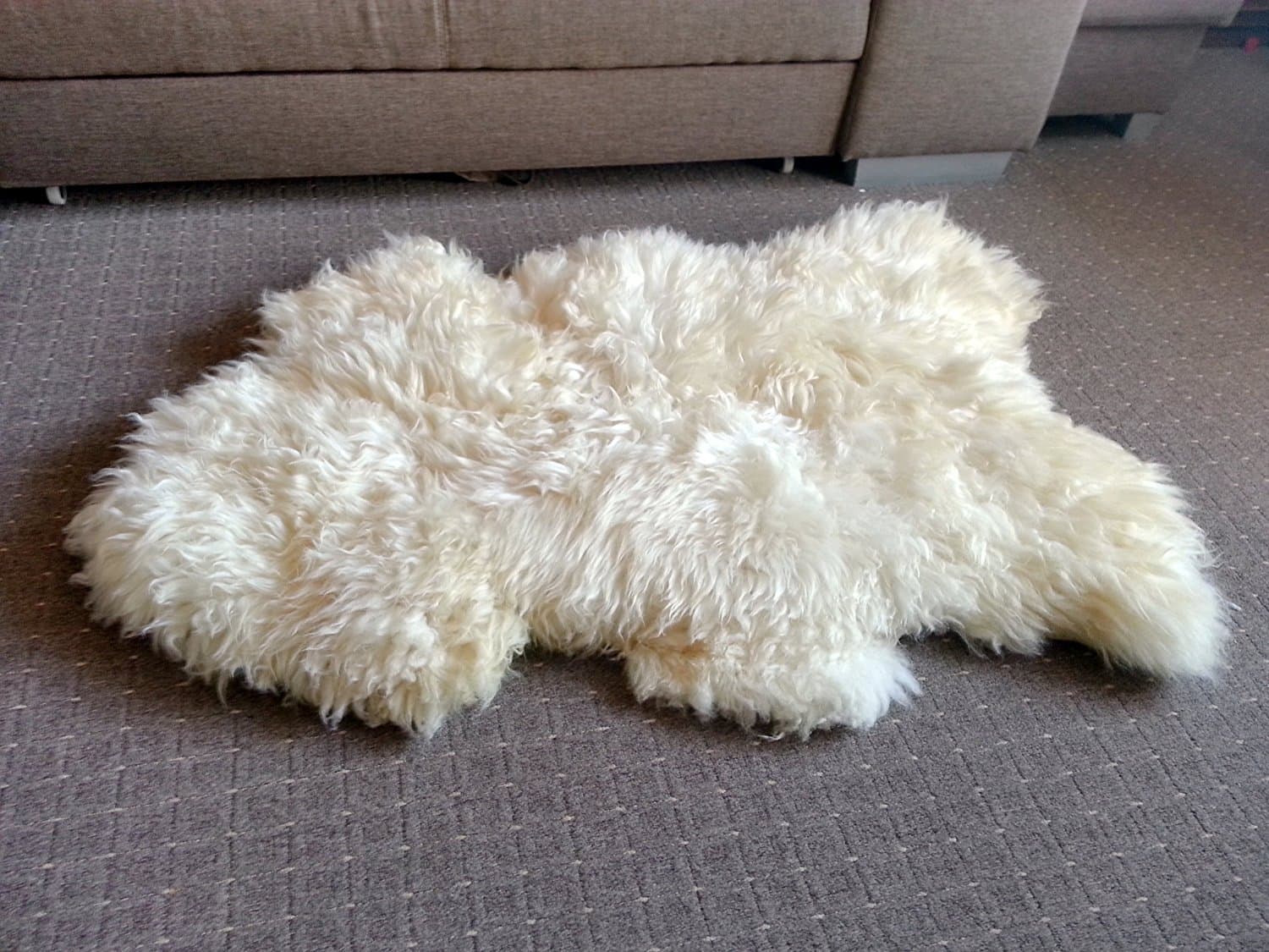 Auskin Premium Sheep Rug - Ivory Single Pelt
