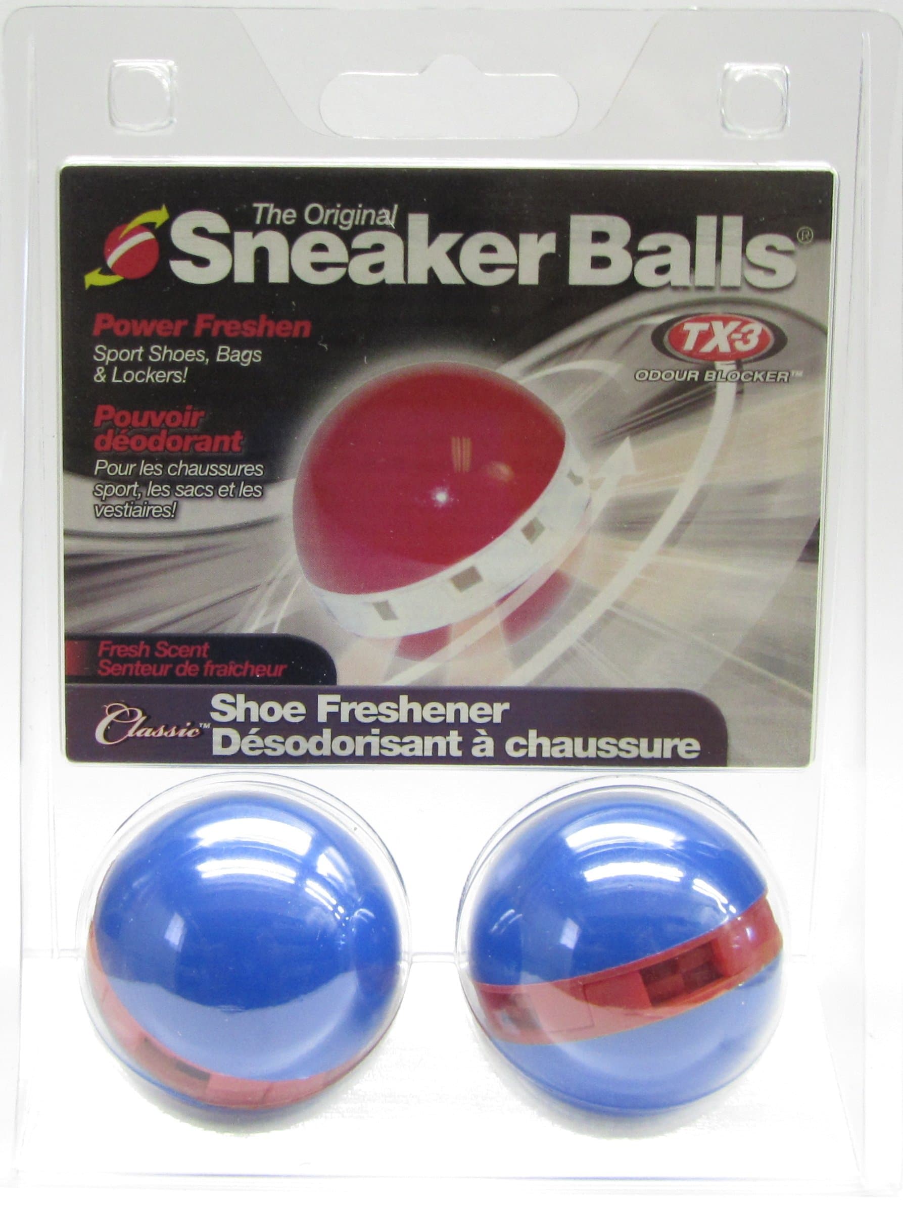 The Original Sneaker Balls Classic (Blue with Red Stripe)