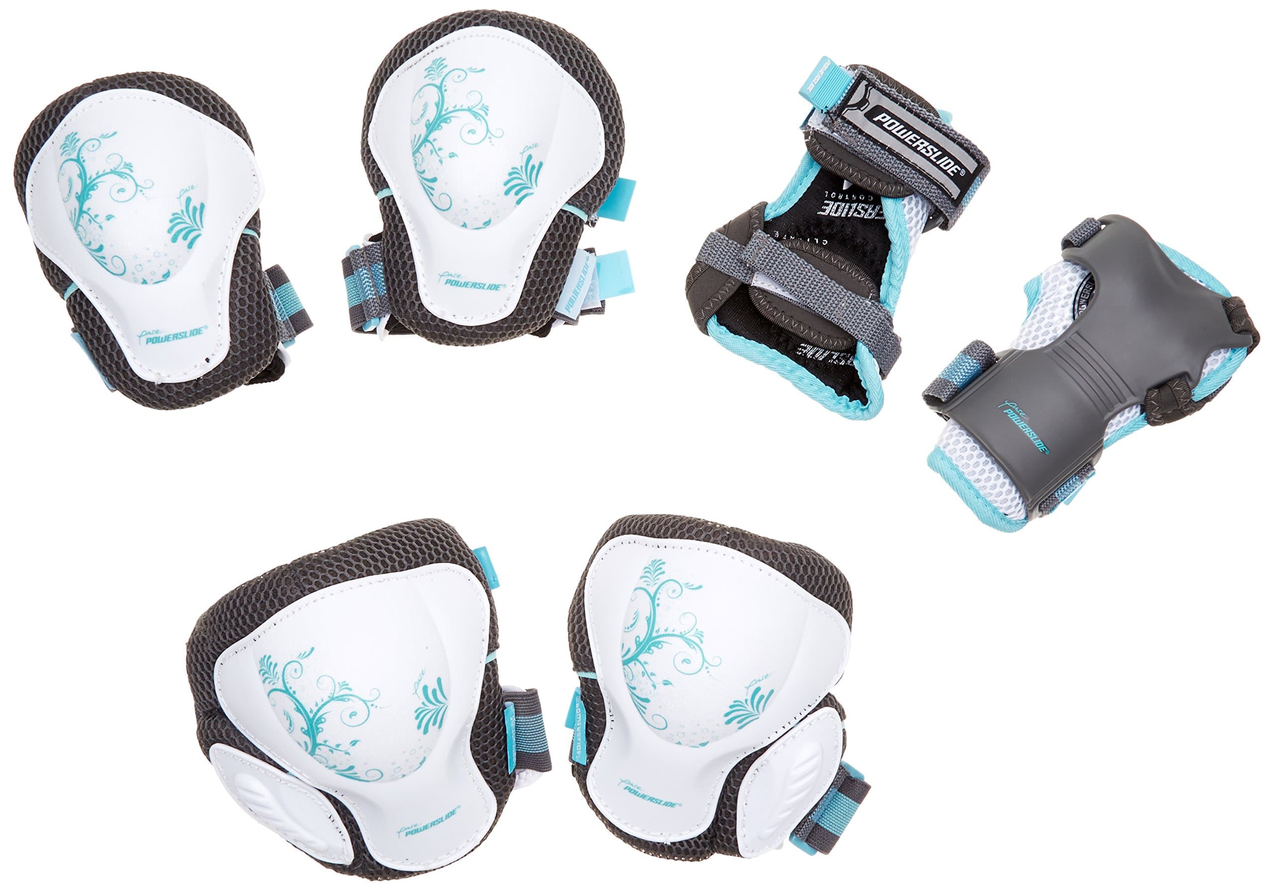 Powerslide Pro Pure Ladies Tri Pack Pads, Womens, Schoner Pro Pure Tri-Pack