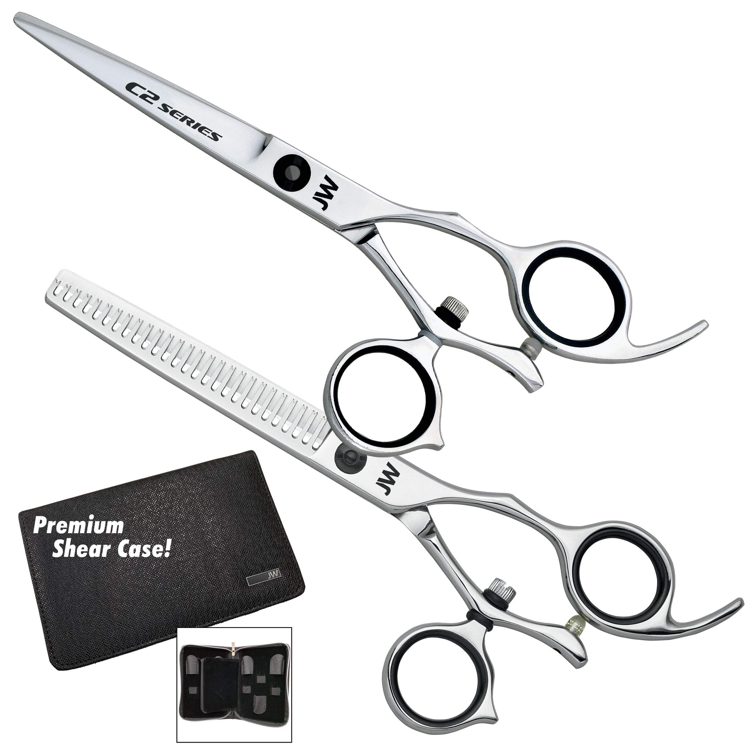 JW C2 Swivel Thumb Matching Shear and Thinner (5.0 Inch)