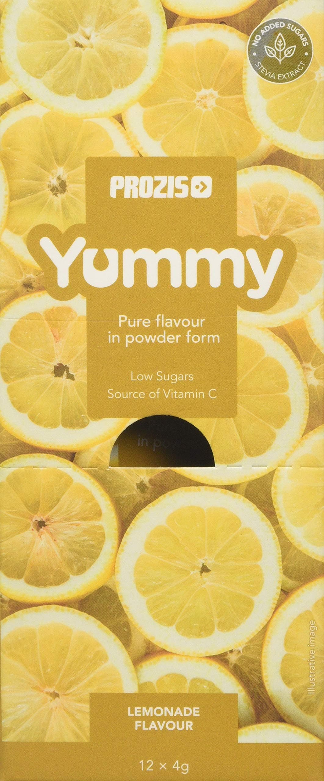 Prozis 12 x Yummy 4 g, 110 g