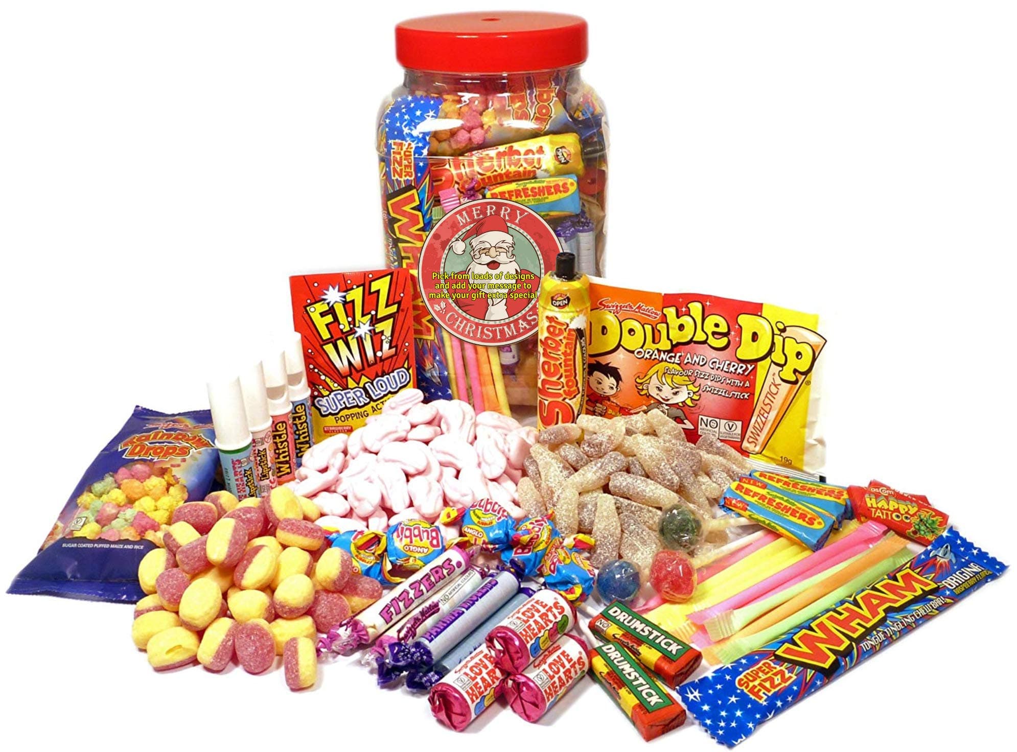Personalised Sweet Shop Style Retro Selection Jar
