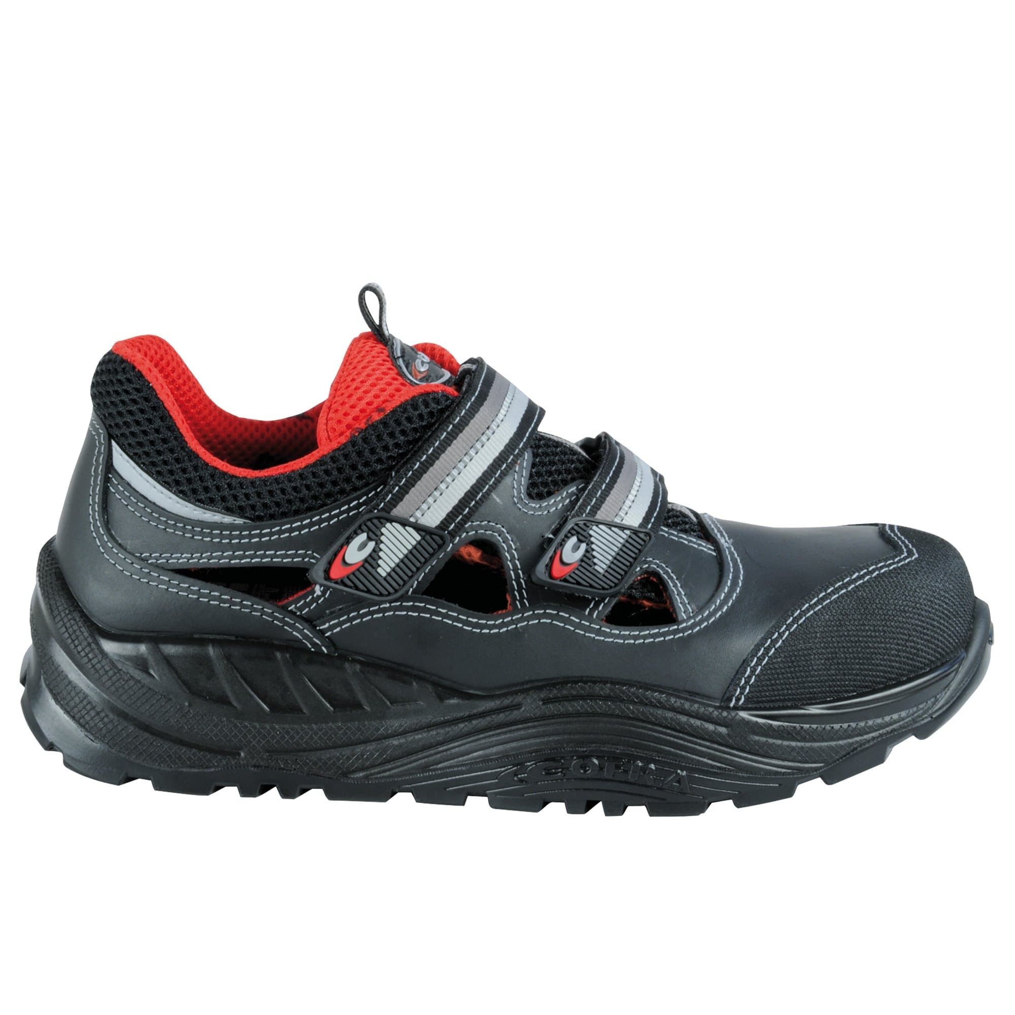 Cofra 55070-000.W44 Size 44 S1 P SRC "Bakasa" Safety Shoes - Black - EN safety certified