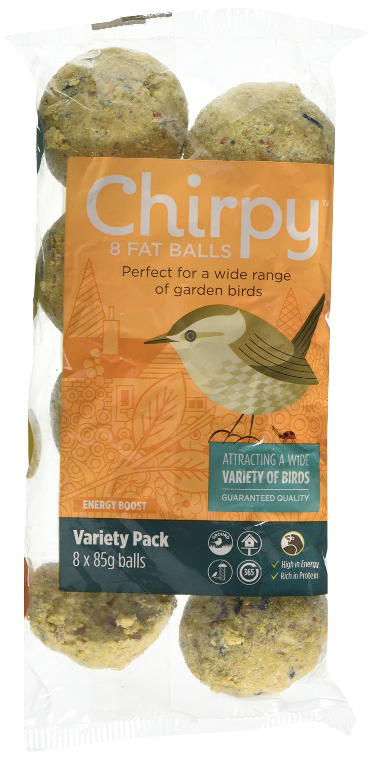 Chirpy Fat Balls Variety Pack x 8, 680g