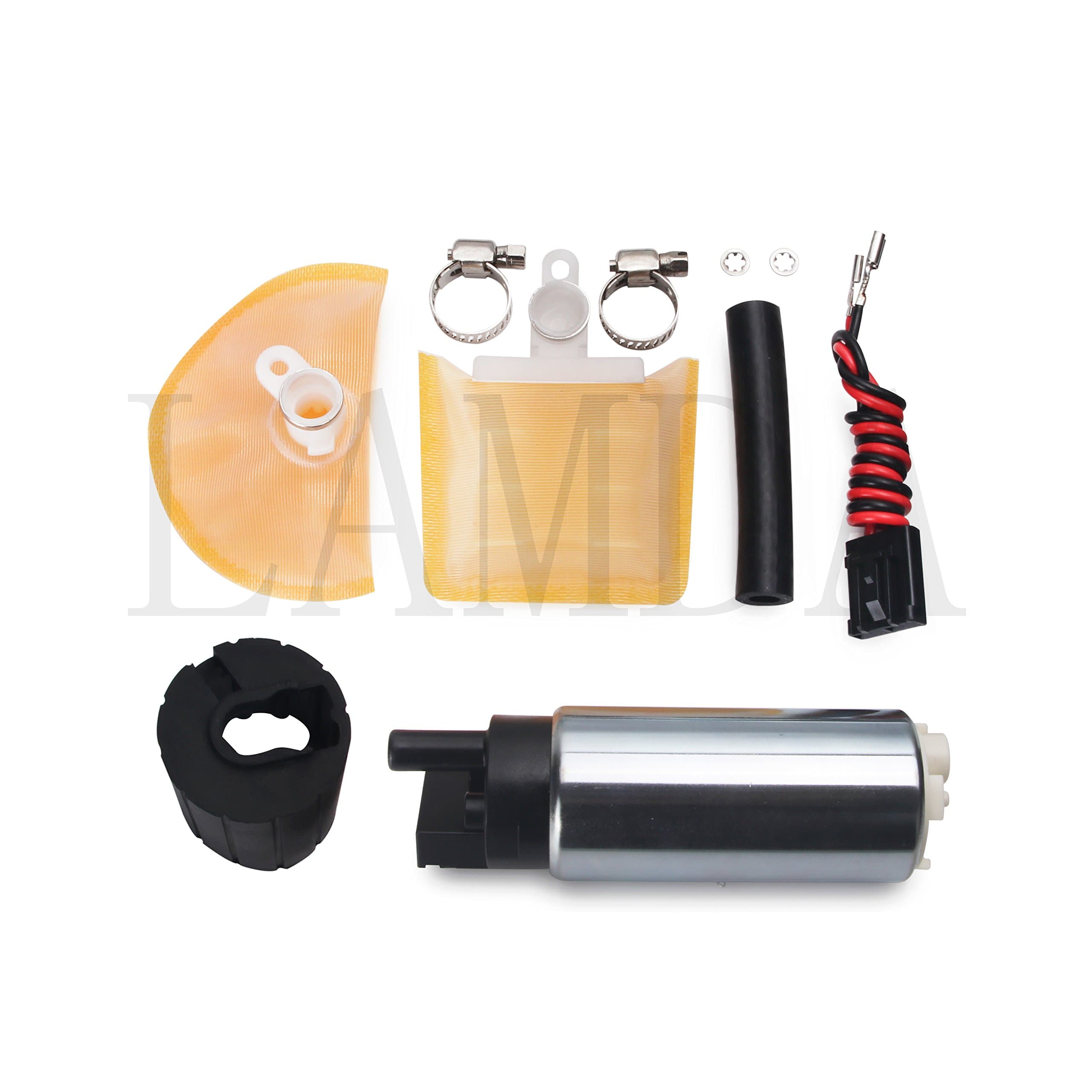 LAMDA LDP315 255 LPH High Flow High Performance Universal Electric Fuel Pump with Install Kit
