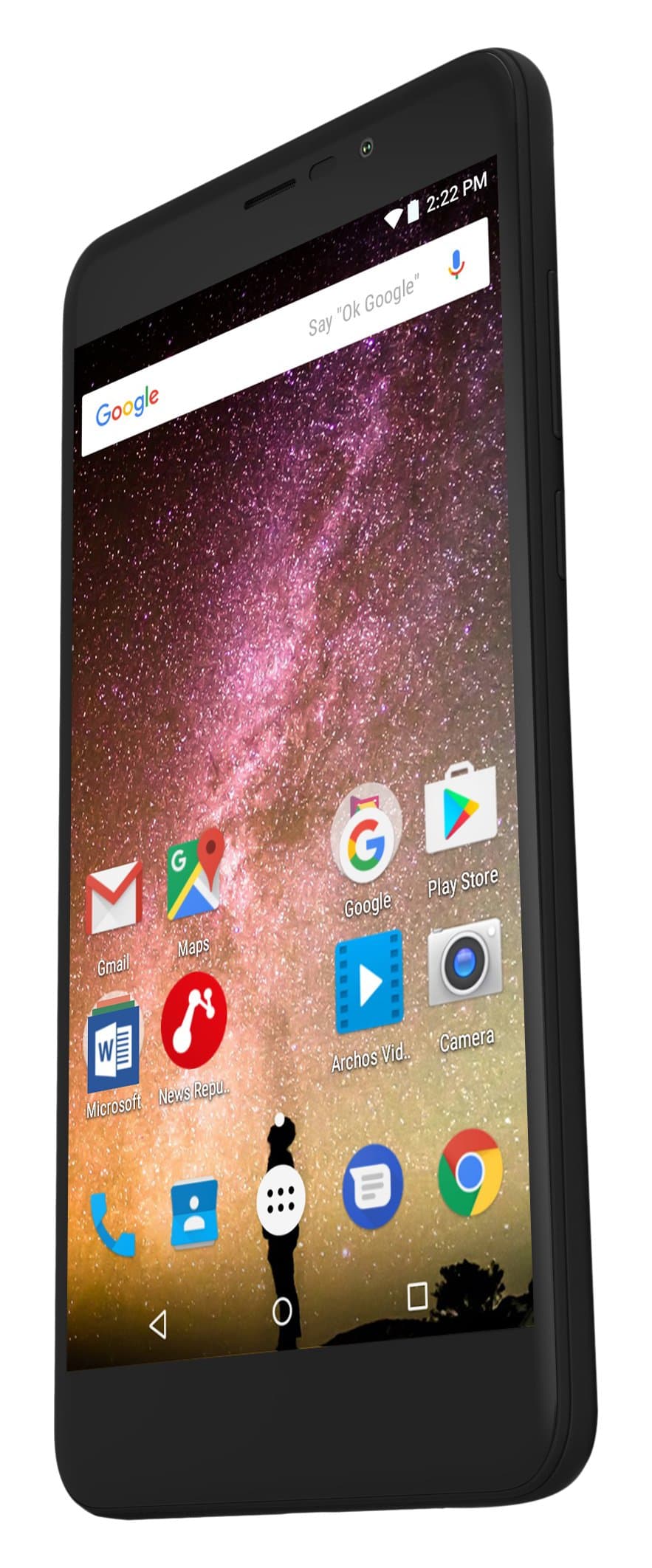 ARCHOS CORE 55P 4G 16GB UK VERSION - SIM-Free Smartphone - 4000mAh Battery (5,5'' HD Screen - quad-core processor - 5/8MP Cameras - Android 7.0 Nougat)