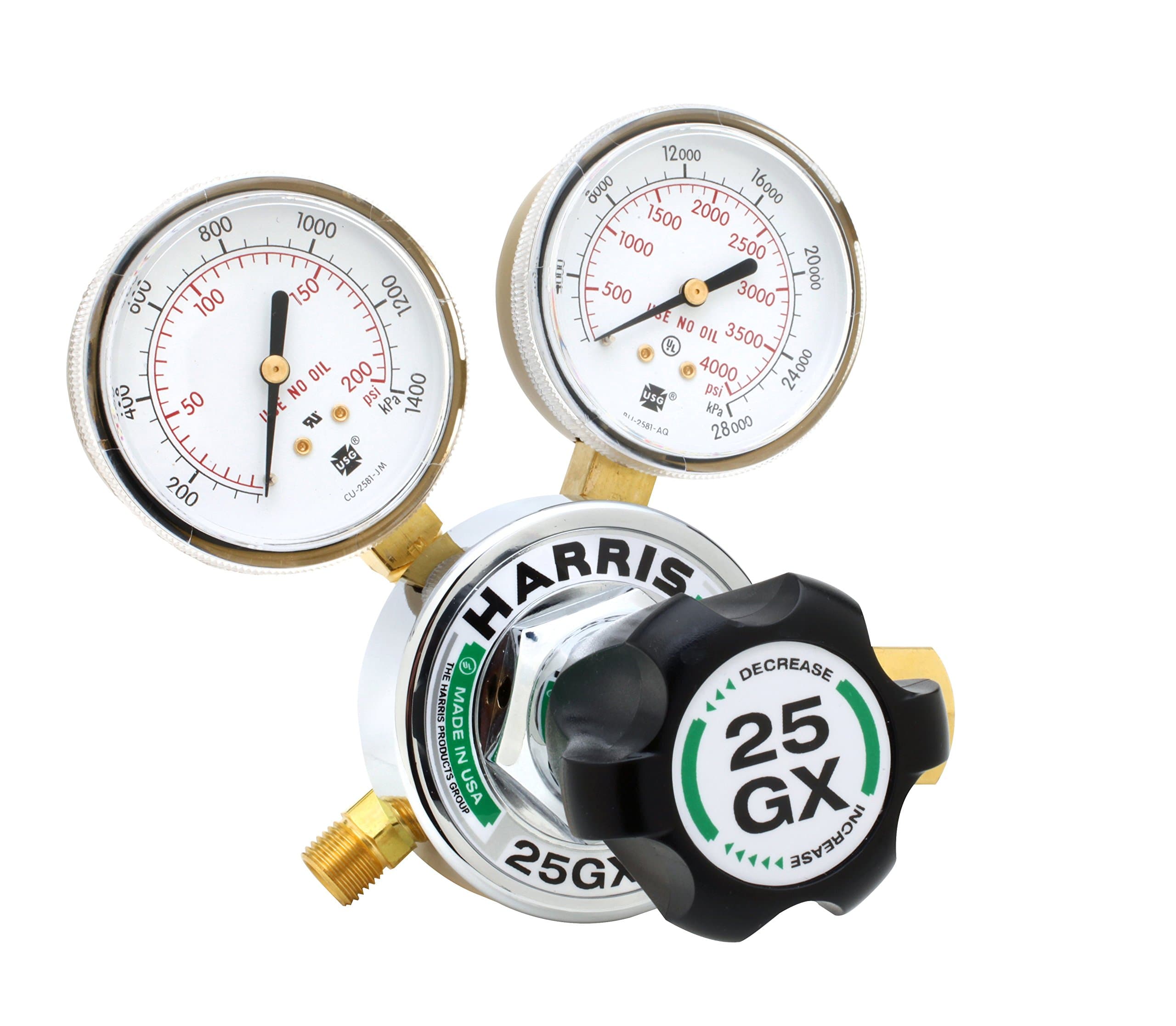 HARRIS3000510 25GX Regulator, 145-540, 2"