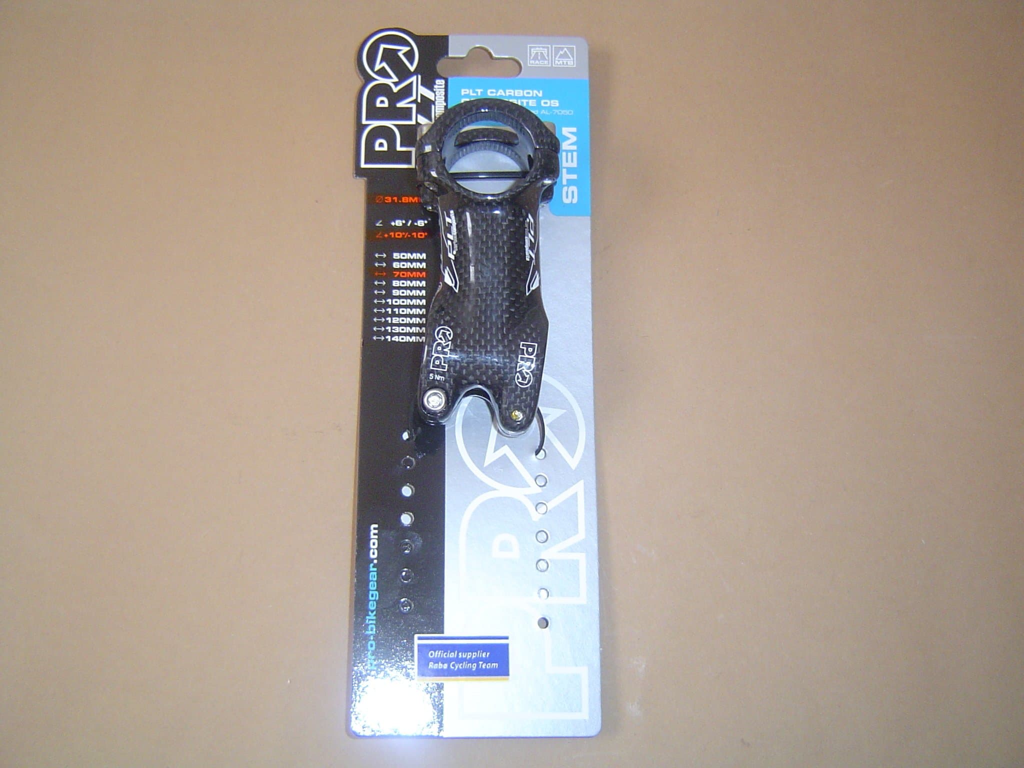 PRO PLT Carbon Composite Stem 70 mm New