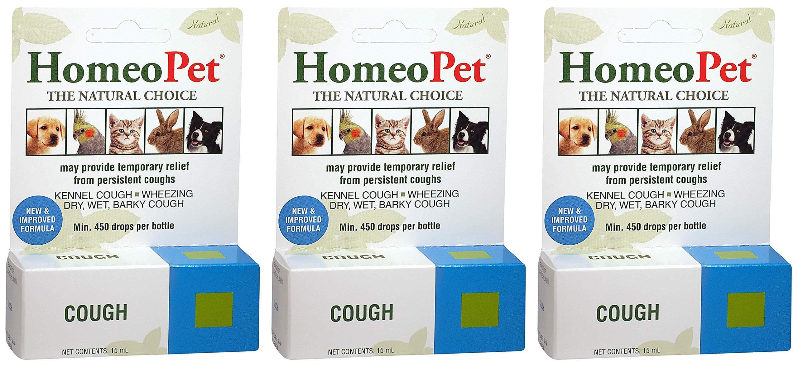 HomeoPet Cough, 15 ml (Тhrее Расk)