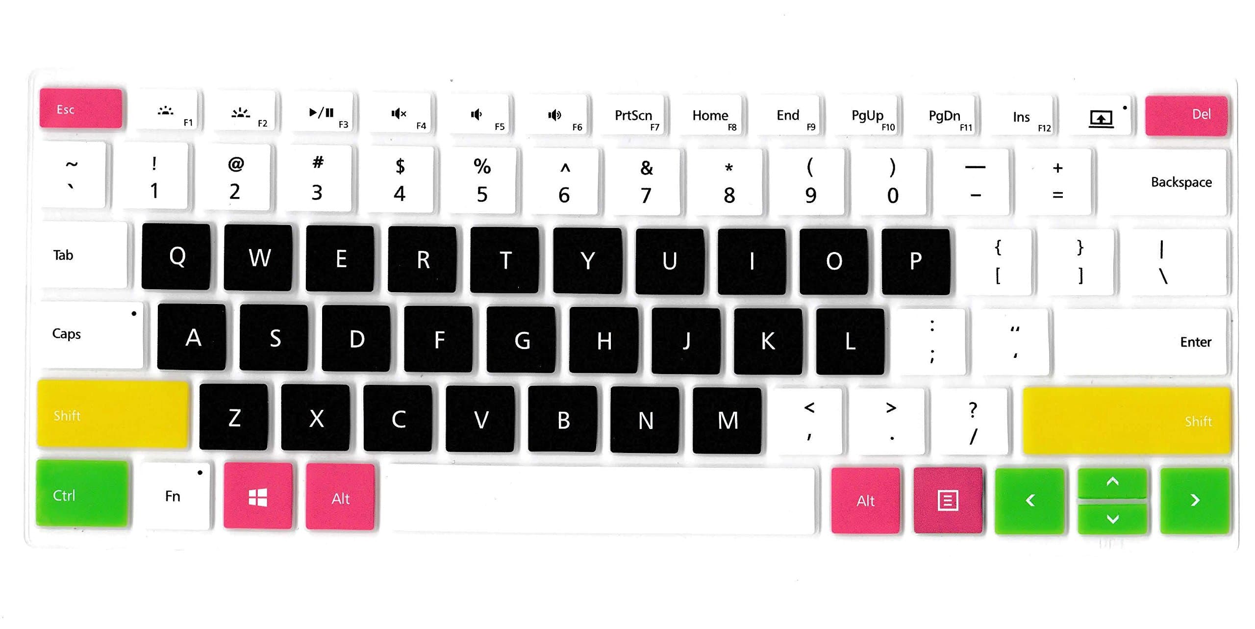 CONVAY Ultra Thin Keyboard Cover Silicone Skin for Microsoft Surface Book (Candy Black)