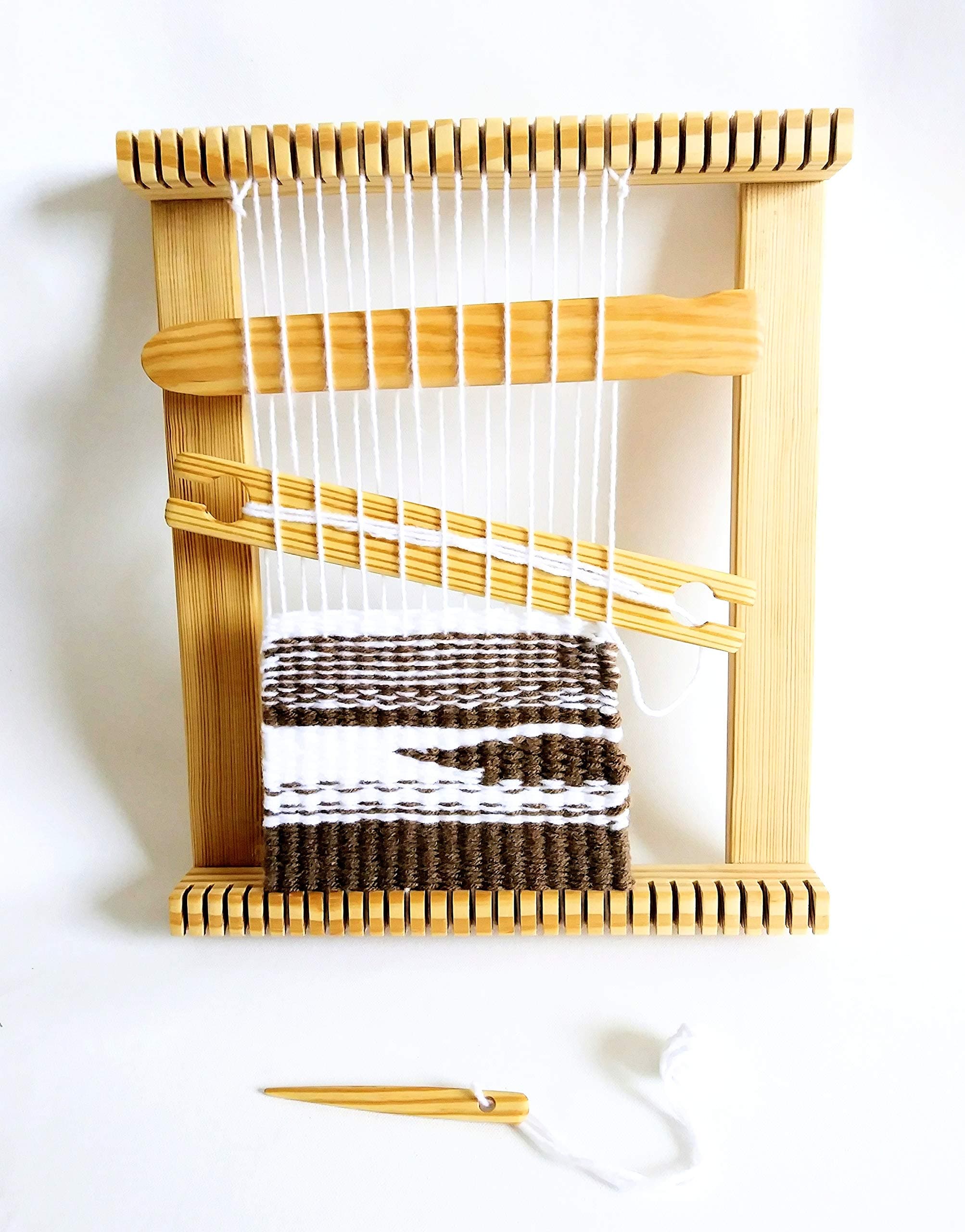 Special 12x14 Inch 3 Piece Weaving Loom Kit