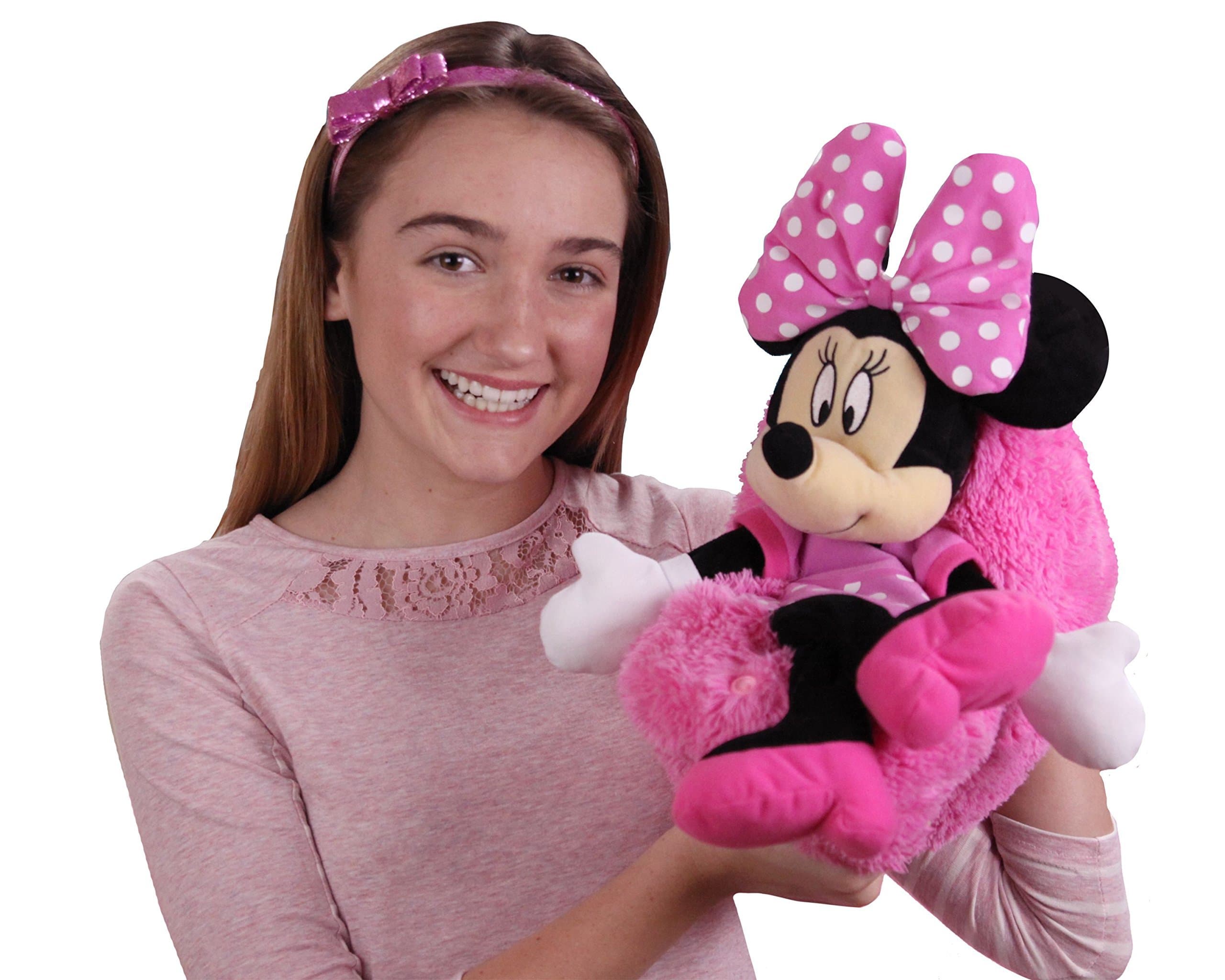 Hide Away Pets Disney Minnie Plush, 14"
