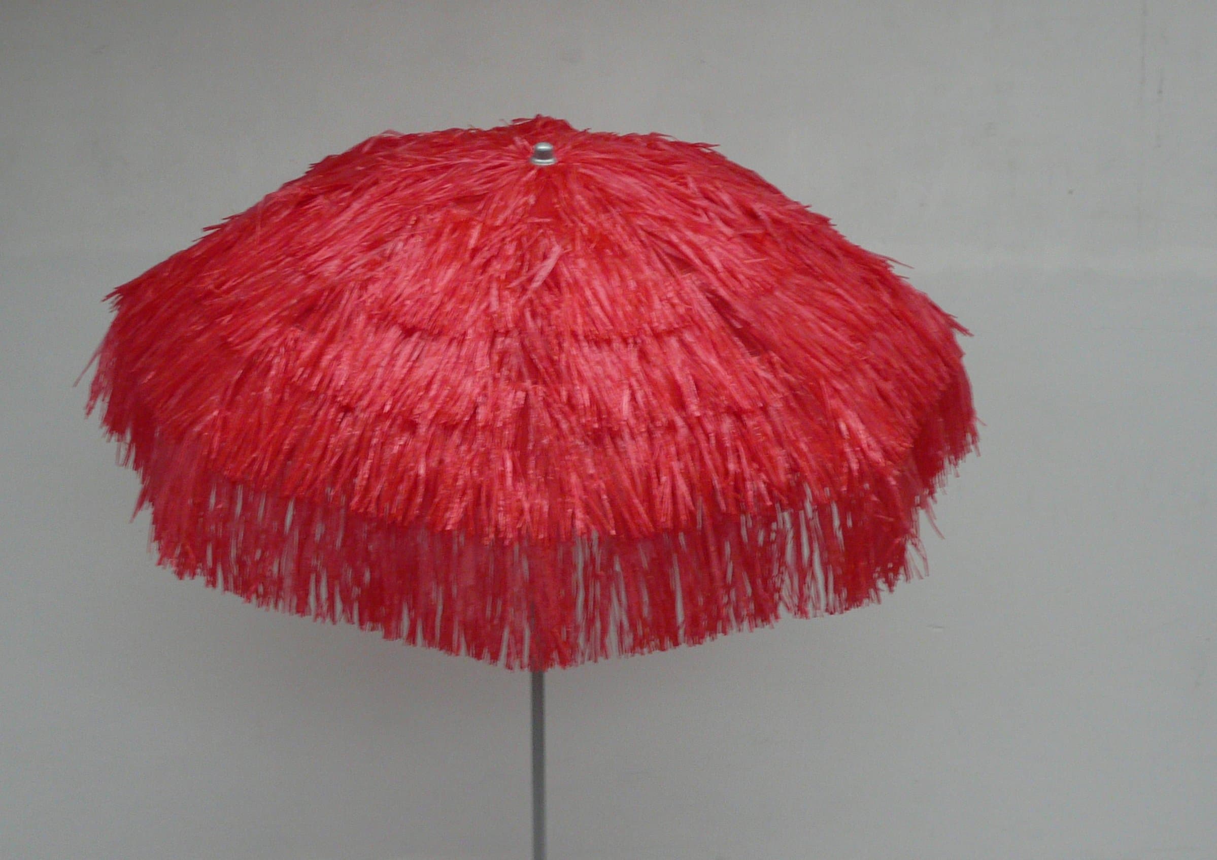 MaffeiMaffei Art 6 Kenia, round parasol dia. cm 200, covered with straw, Made in Italy.