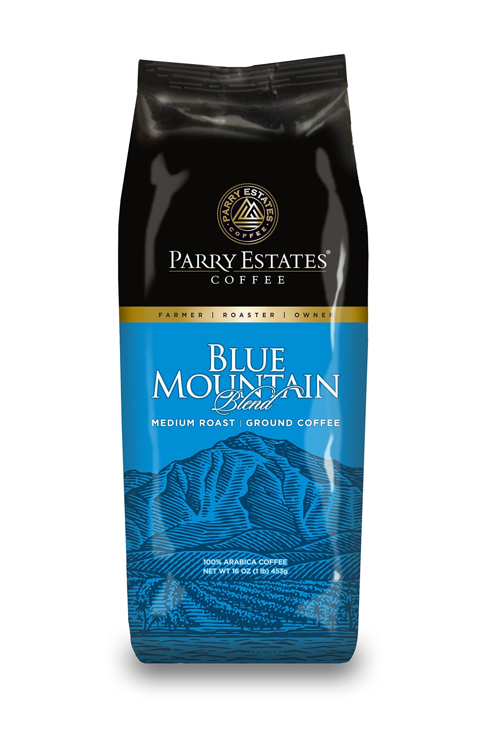 Parry Estates Coffee Blue Mountain Blend Ground 1 lb.