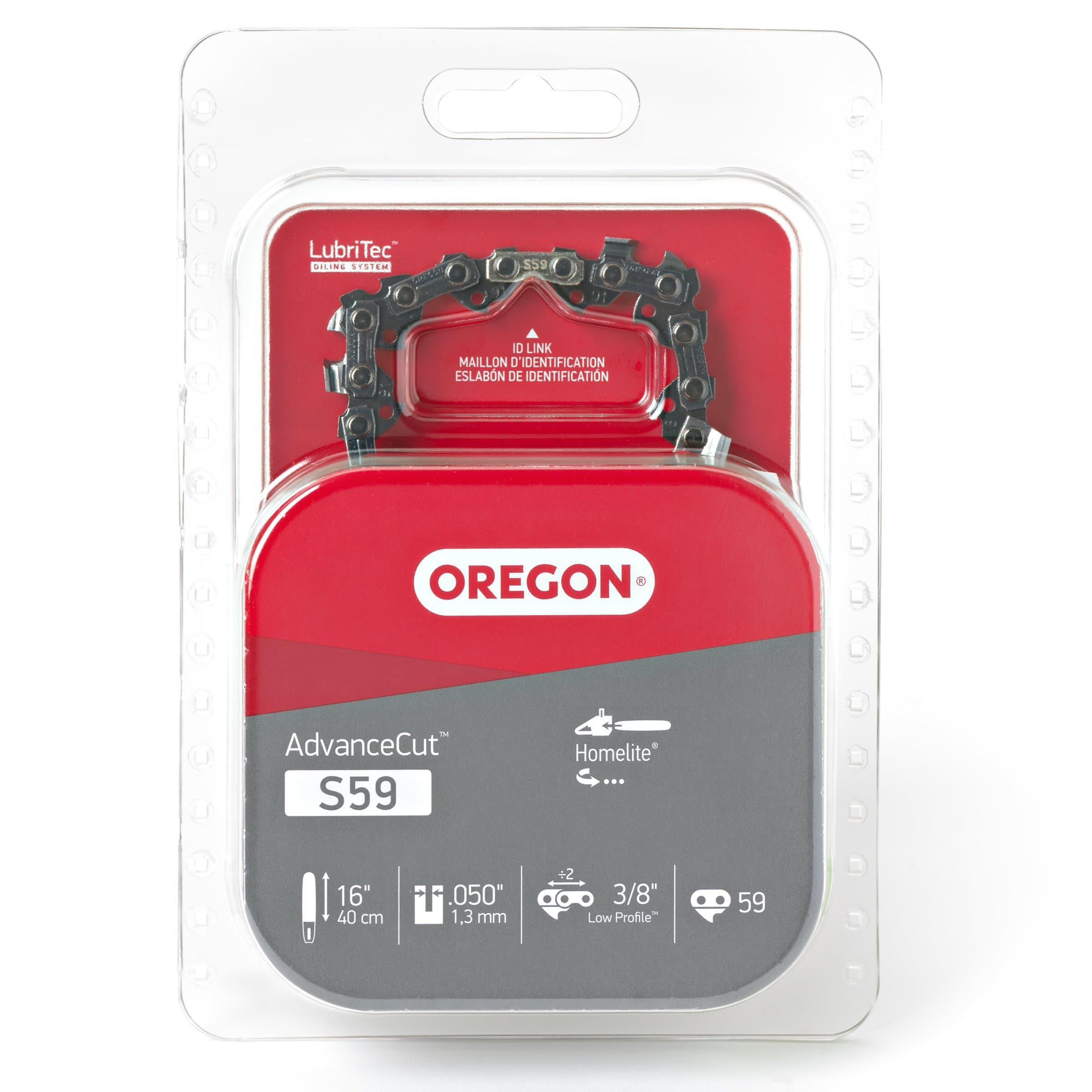 Oregon Chain 16in. Semi Chisel Cutting Chain S59