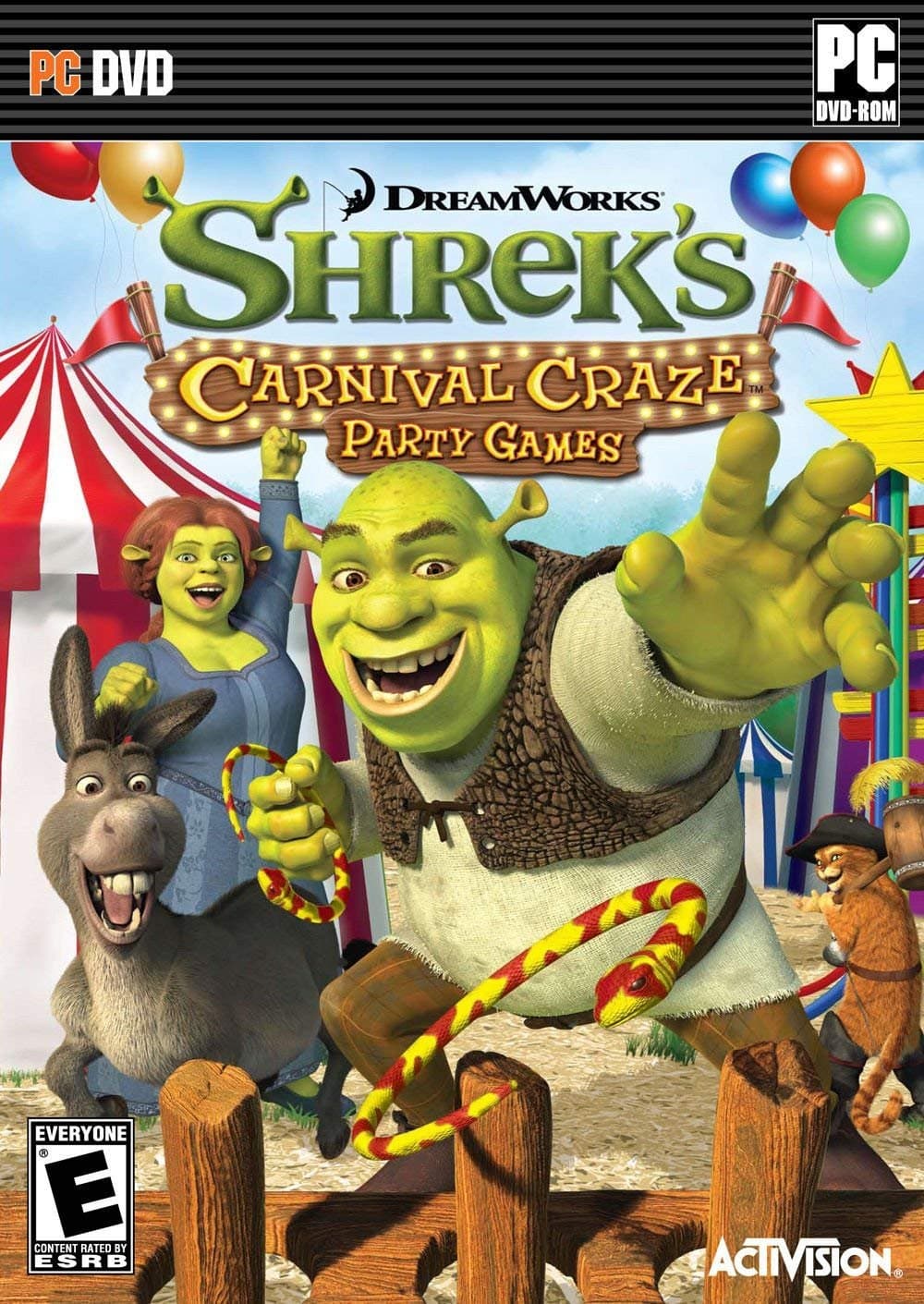 COMPRINT SHREK'S CARNIVAL CRAZE PARTY GAMES PC
